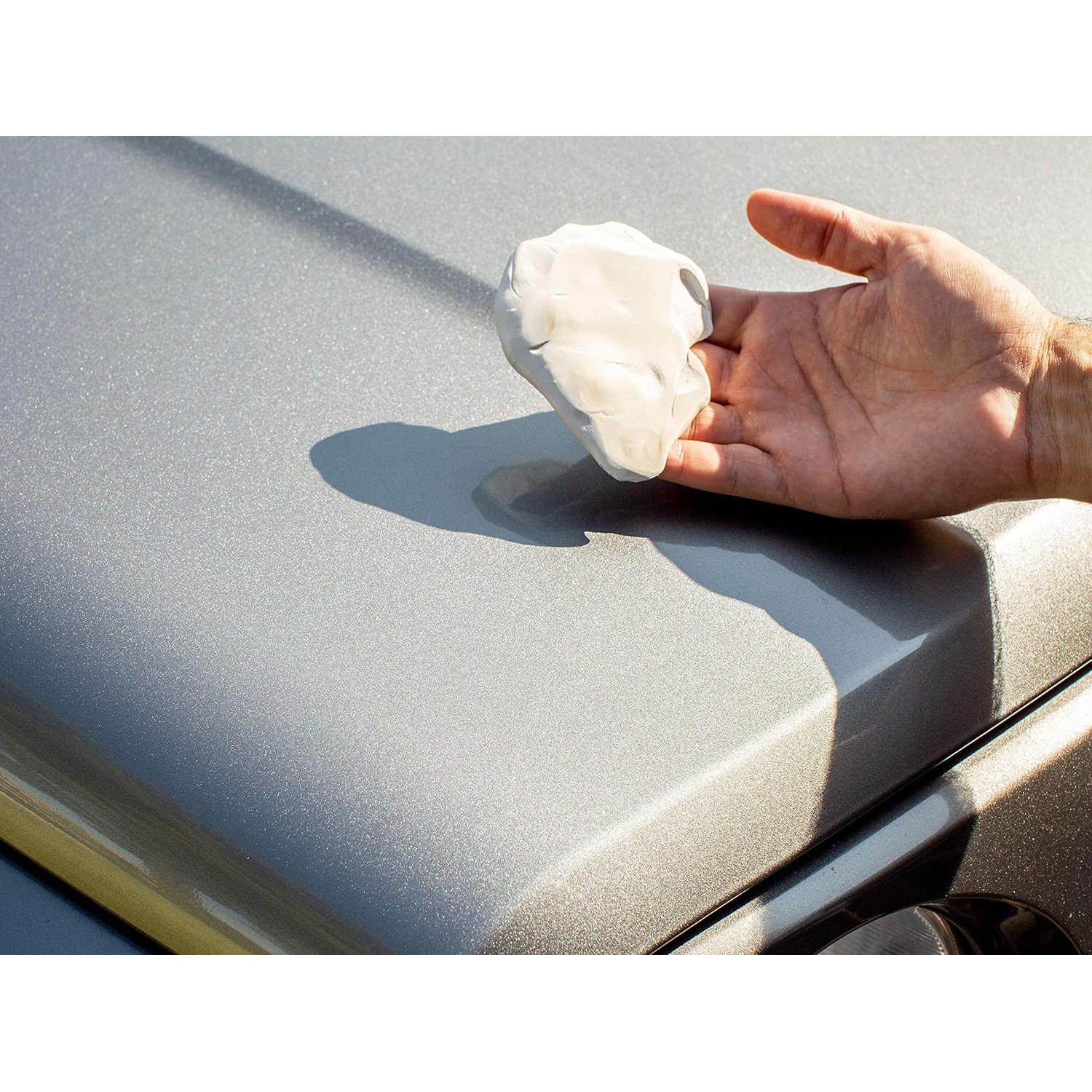 Kit de Arcilla XL Meguiar's 240g + Detallador y Toalla Microfibra