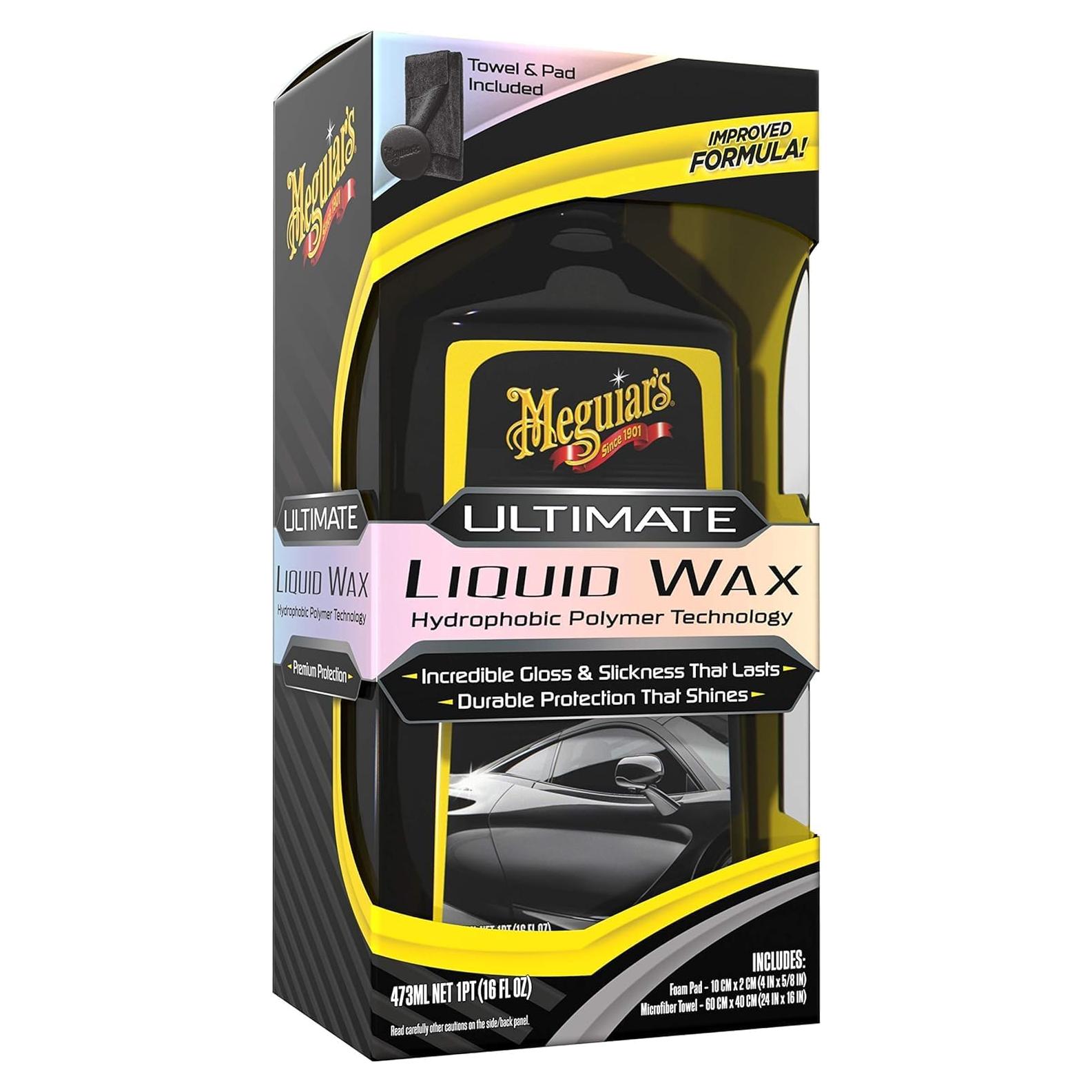 Cera Líquida Ultimate Meguiar's 473ml - Brillo y Protección