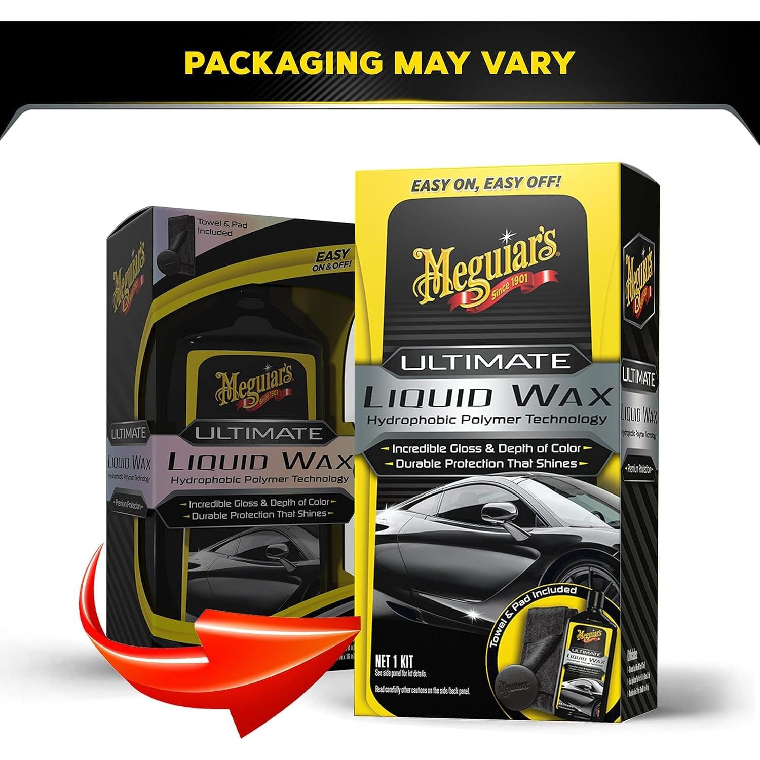 Cera Líquida Ultimate Meguiar's 473ml - Brillo y Protección