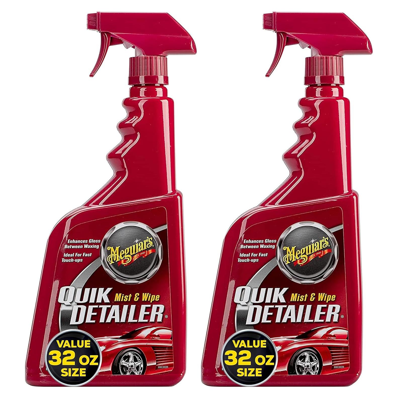 Spray Detallador Meguiar's Quik Detailer 946 ml - Paquete de 2