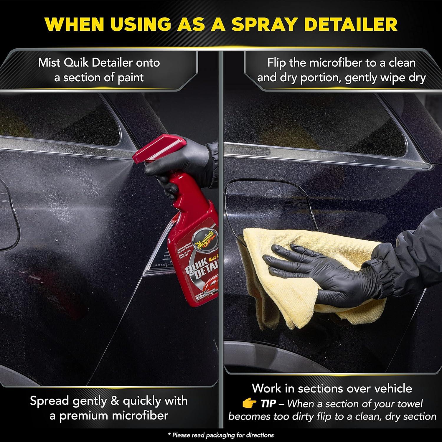 Spray Detallador Meguiar's Quik Detailer 946 ml - Paquete de 2