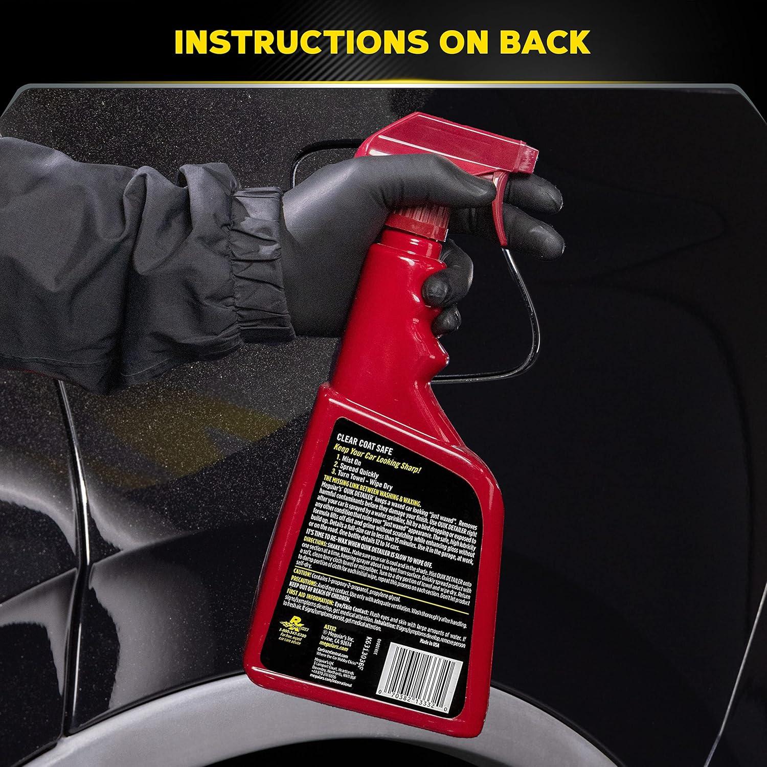 Spray Detallador Meguiar's Quik Detailer 946 ml - Paquete de 2