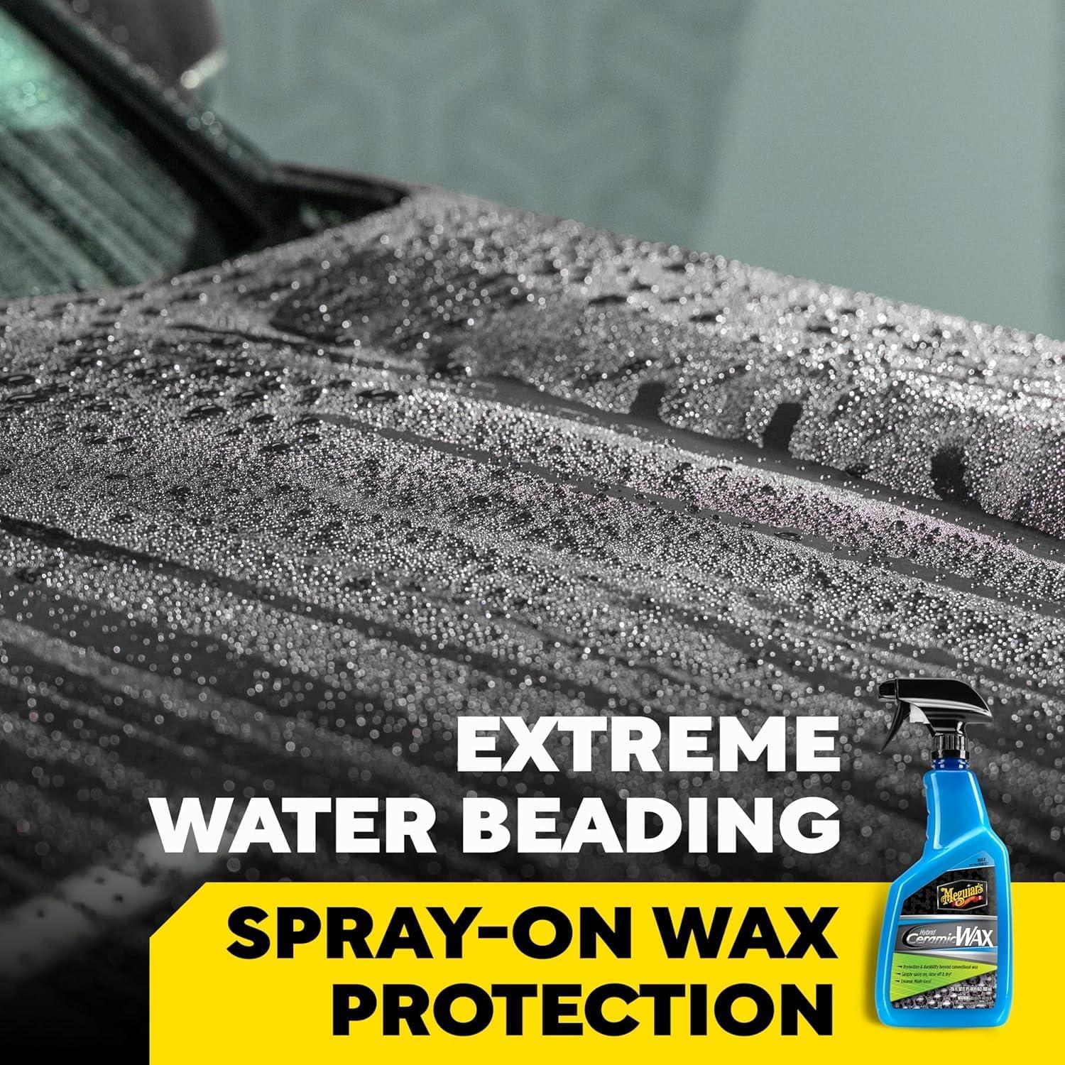 Cera Cerámica Híbrida Meguiar's 768ml - Spray Fácil de Usar