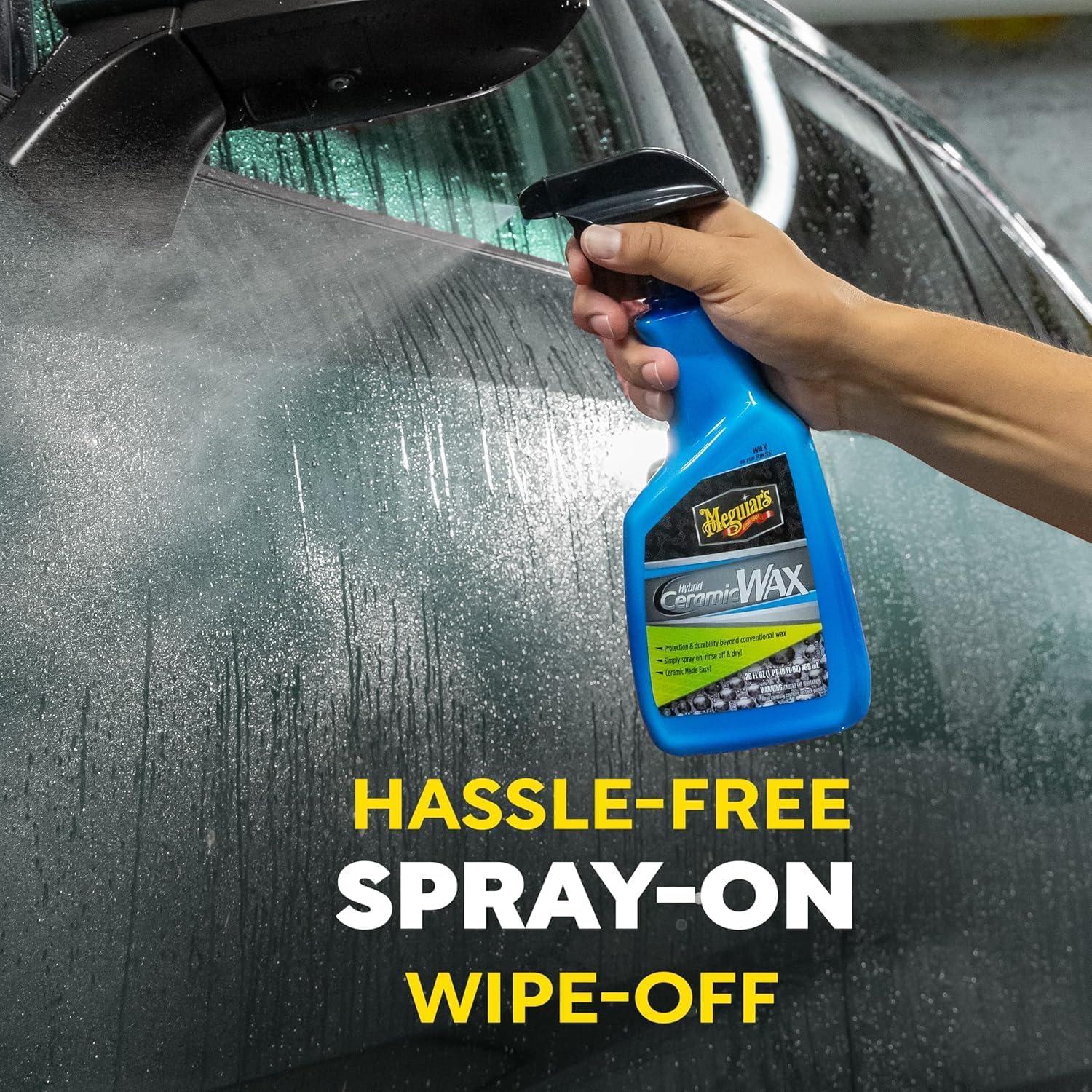 Cera Cerámica Híbrida Meguiar's 768ml - Spray Fácil de Usar