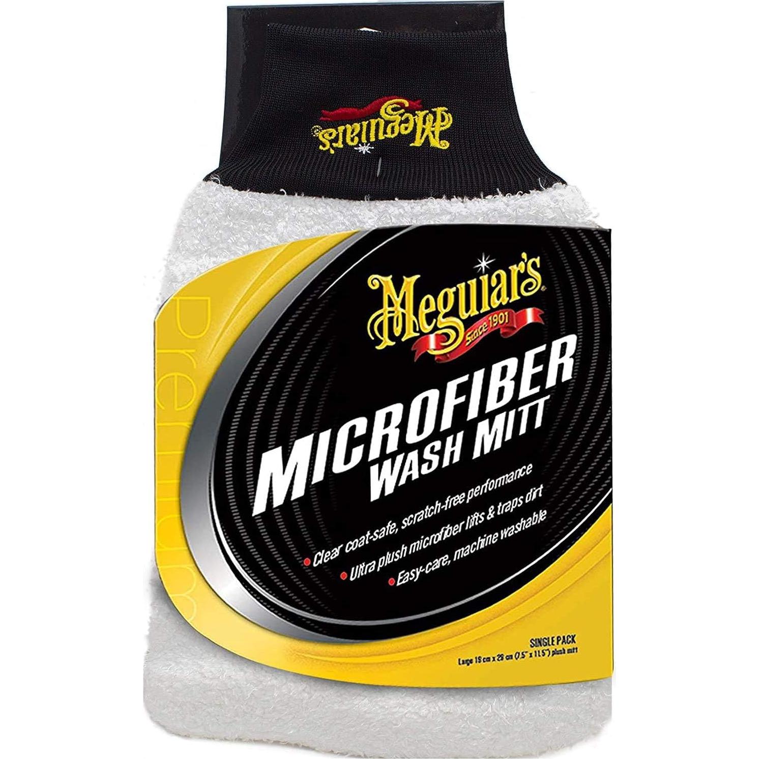 Mitón de Microfibra para Lavado Meguiar's X3002 - Paquete de 2