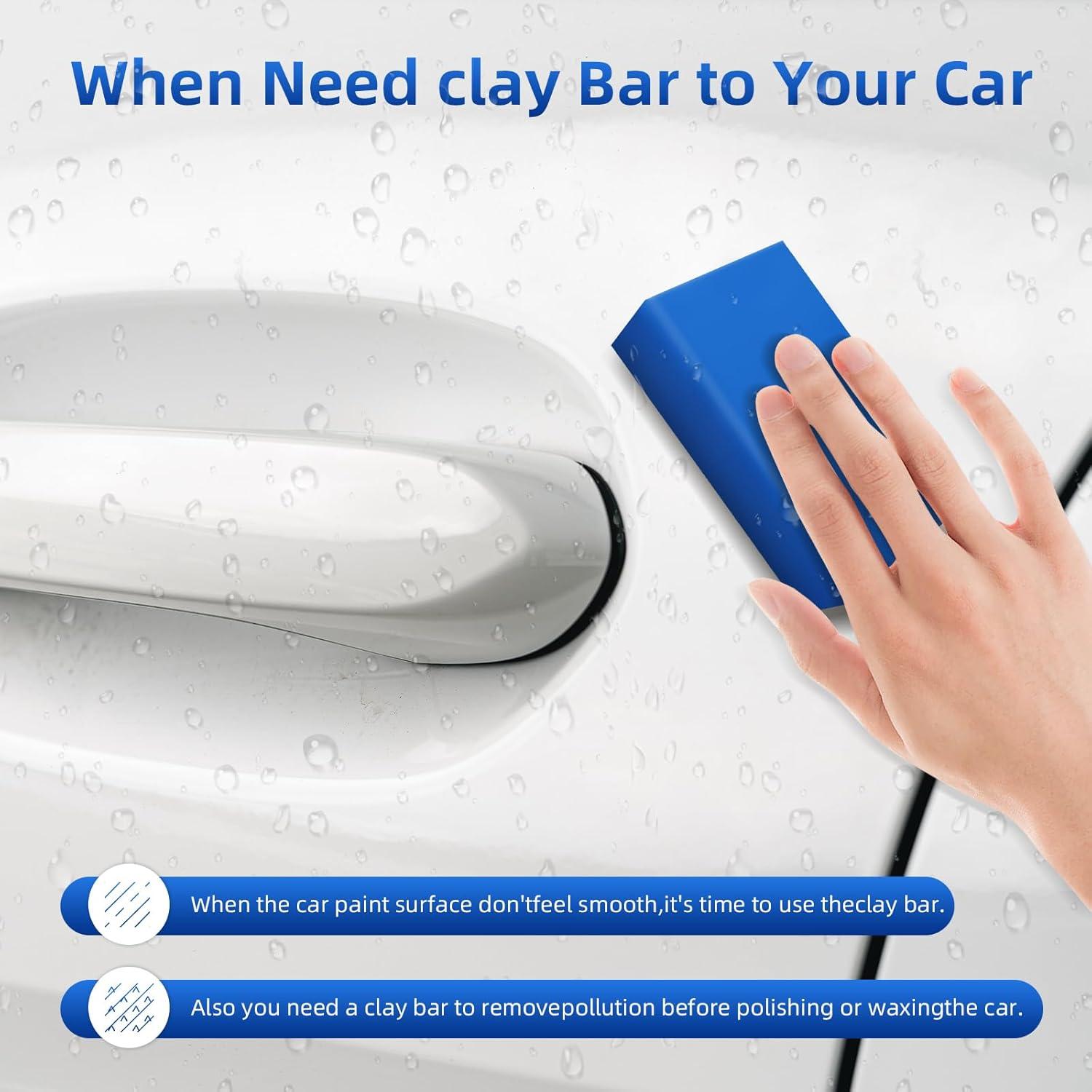 IPELY Barra de Arcilla para Detallado de Autos 4x100g