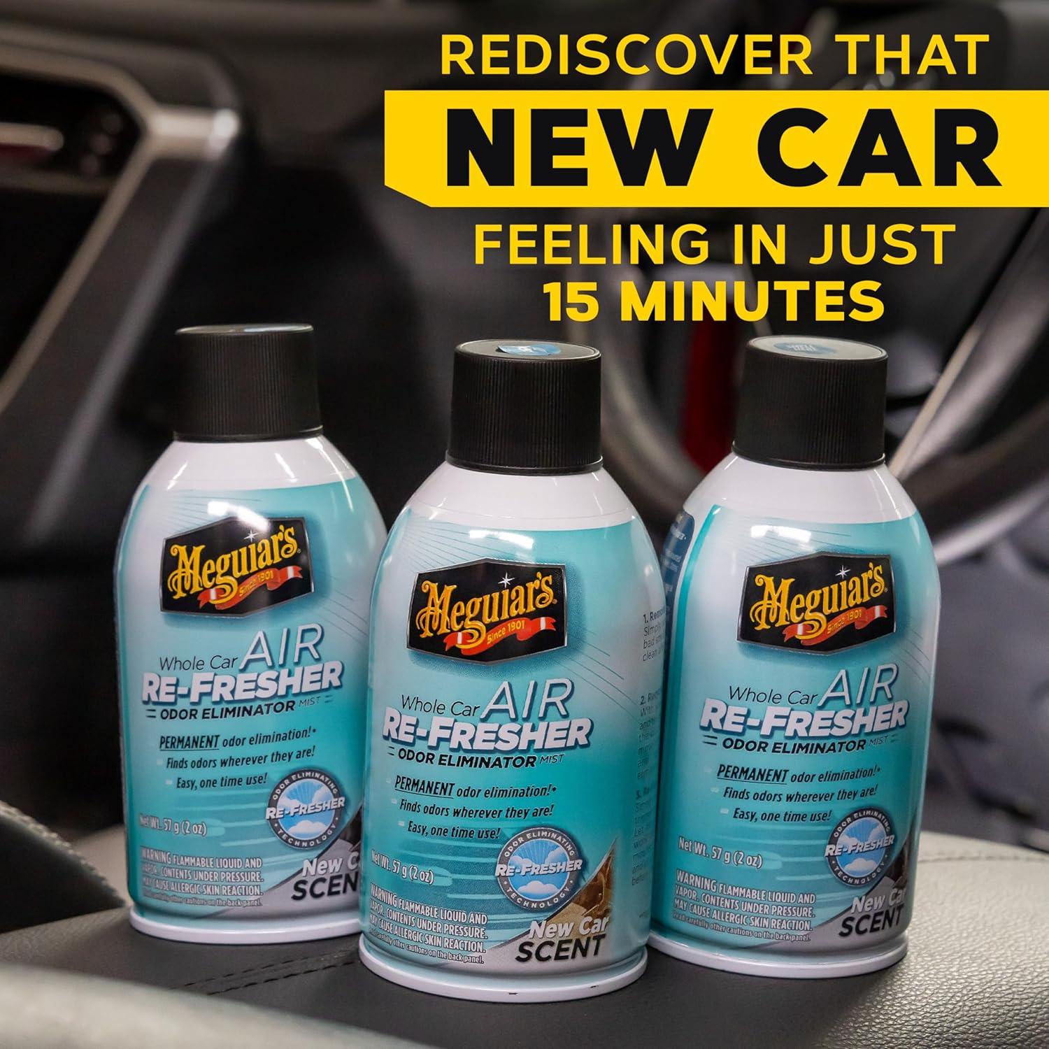 Refrescador de Aire Meguiar's 3x2 Fl Oz Aroma a Auto Nuevo