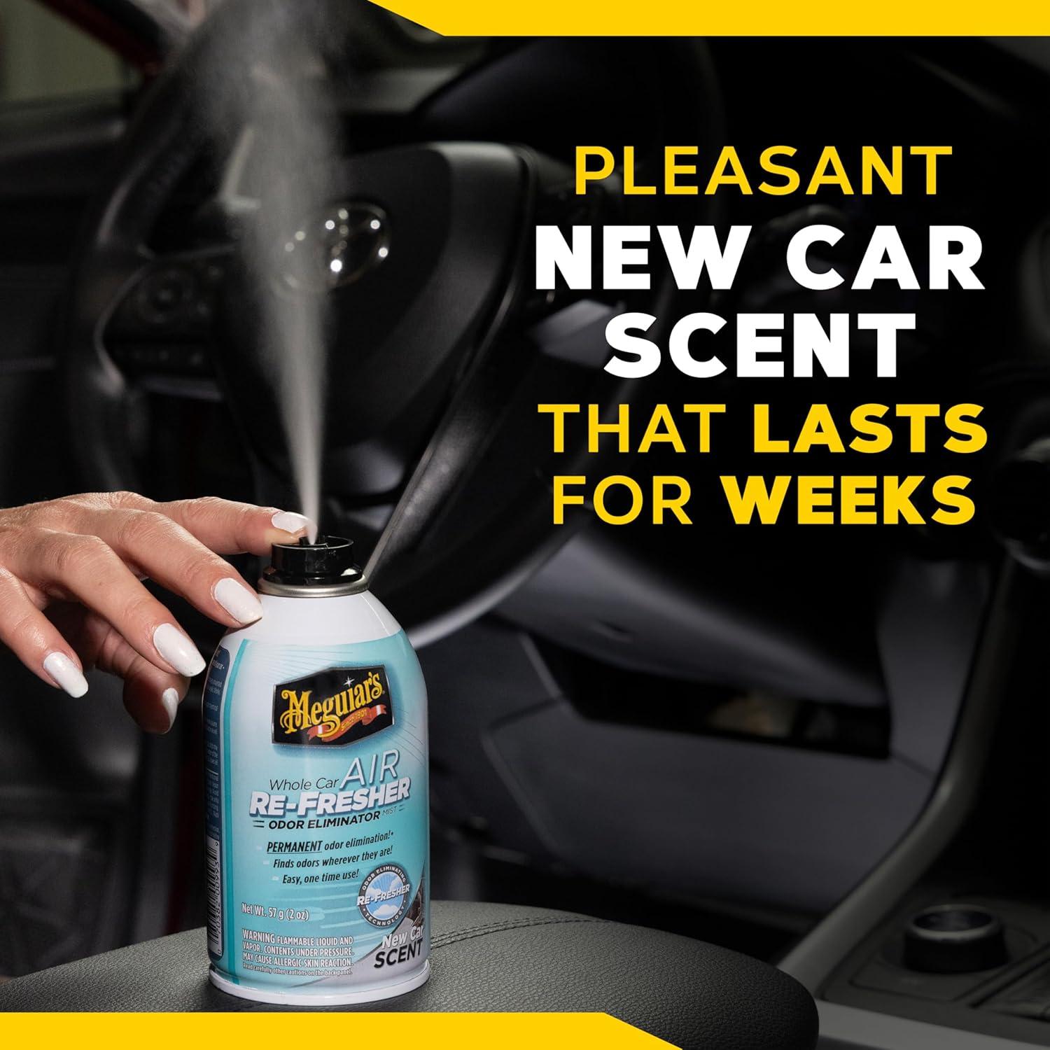 Refrescador de Aire Meguiar's 3x2 Fl Oz Aroma a Auto Nuevo