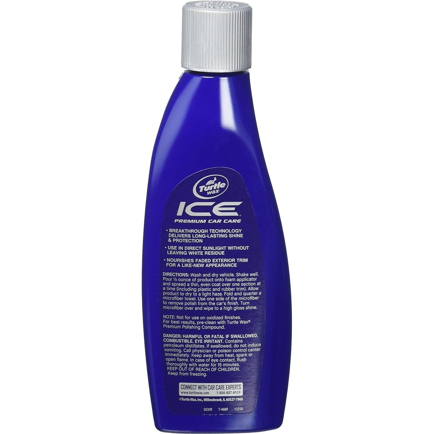 Cera Líquida Turtle Wax ICE T-468R - 396 g, Brillo y Protección
