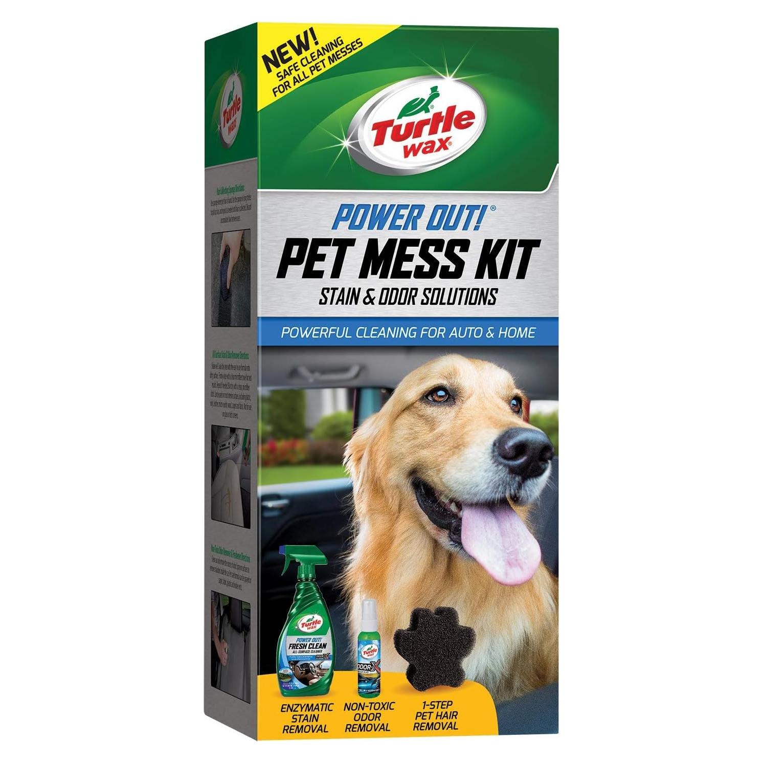 Kit de Limpieza para Mascotas Turtle Wax Power Out 50692