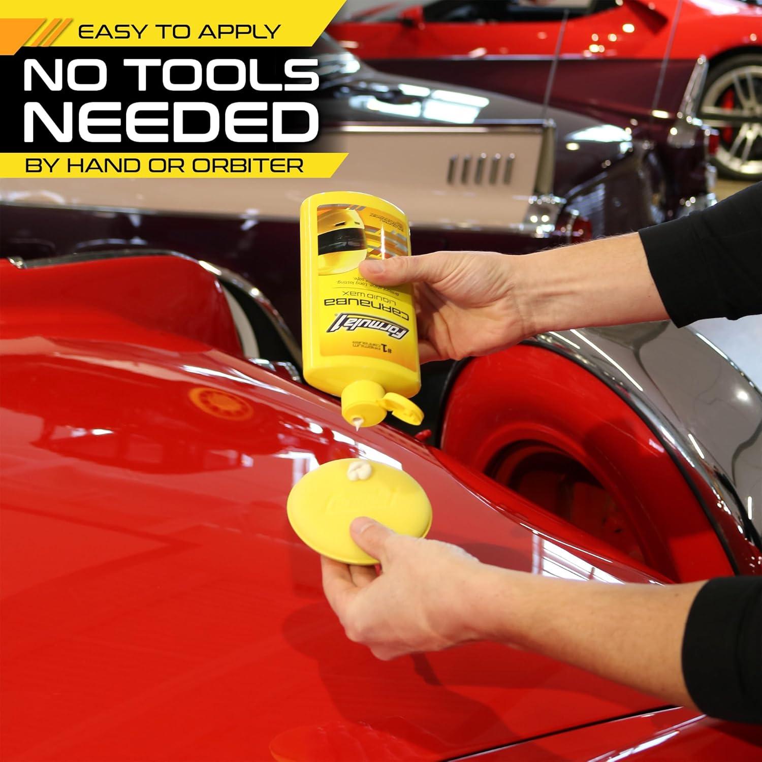 Cera Líquida de Carnauba Formula 1 453.6 g - Brillo Alto y Protección