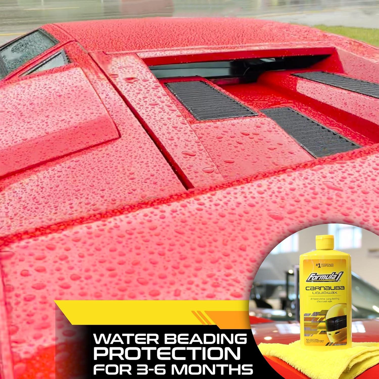 Cera Líquida de Carnauba Formula 1 453.6 g - Brillo Alto y Protección