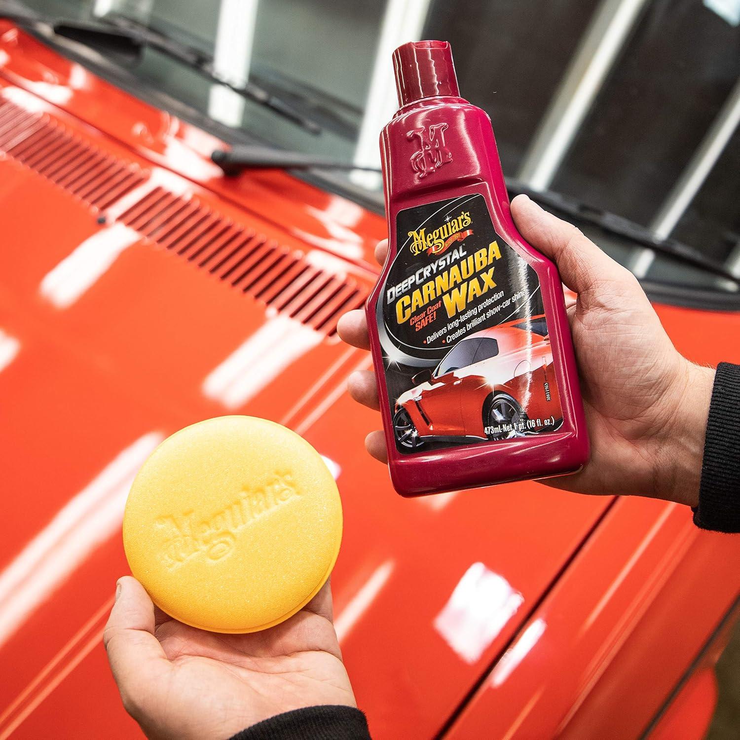 Cera líquida de carnauba Meguiar's Deep Crystal 473ml