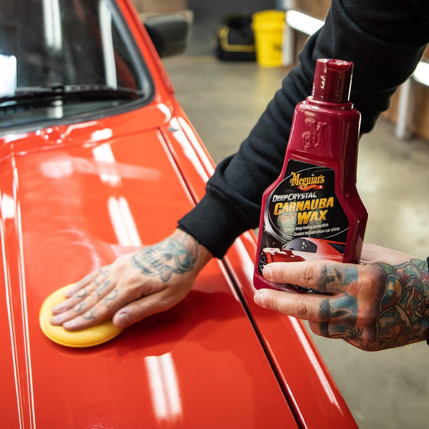 Cera líquida de carnauba Meguiar's Deep Crystal 473ml