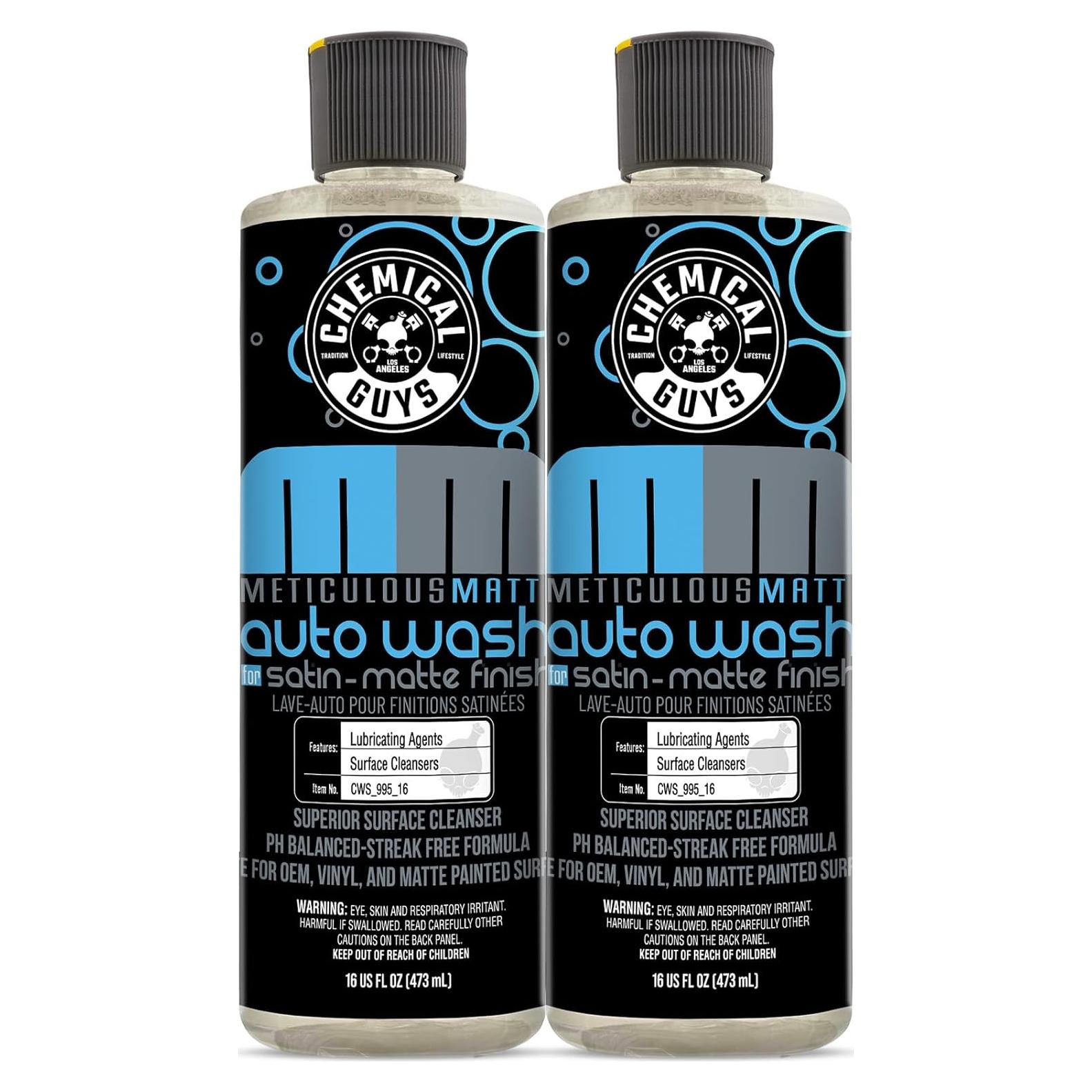 Jabón de Lavado de Autos Meticuloso Mate Chemical Guys 473ml