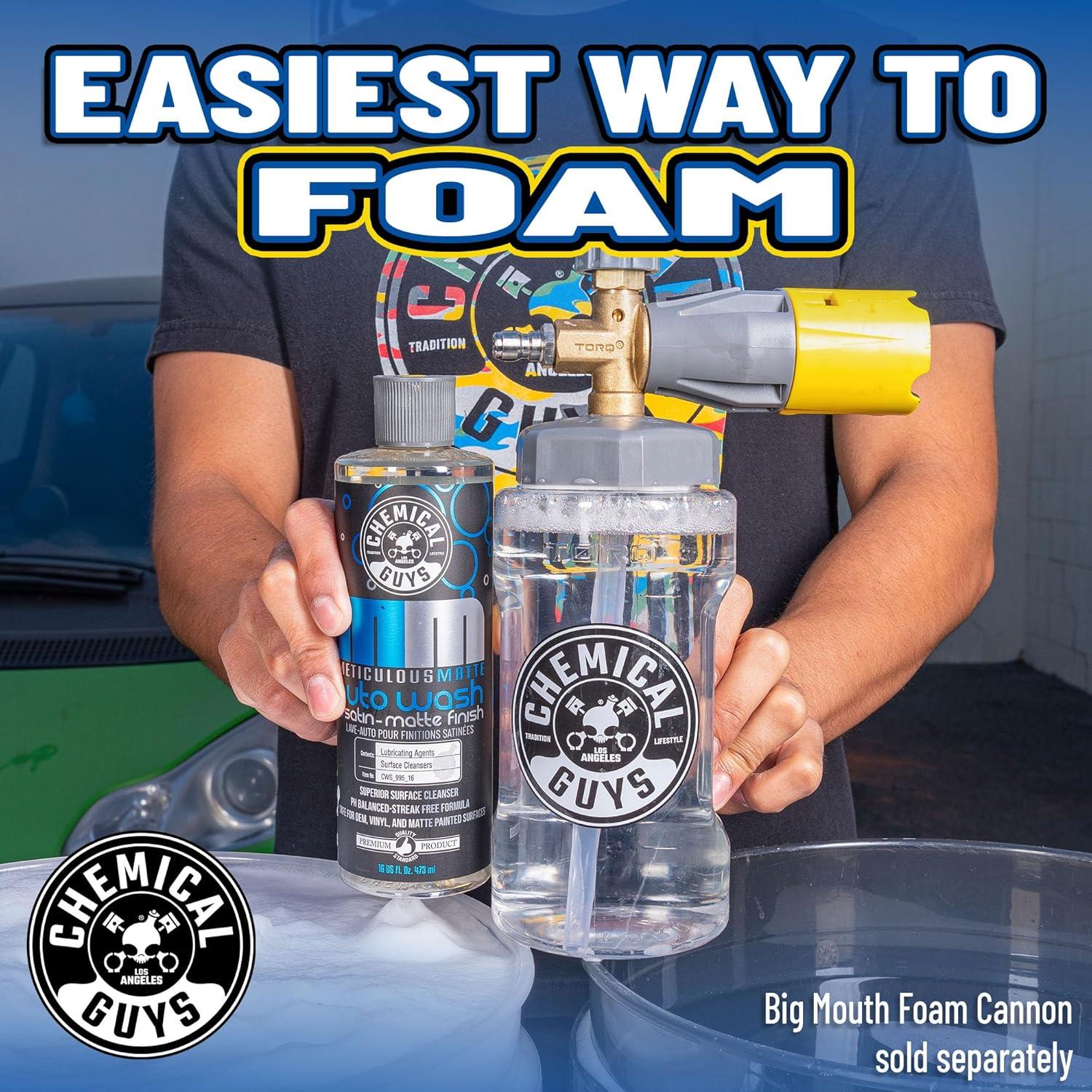 Jabón de Lavado de Autos Meticuloso Mate Chemical Guys 473ml