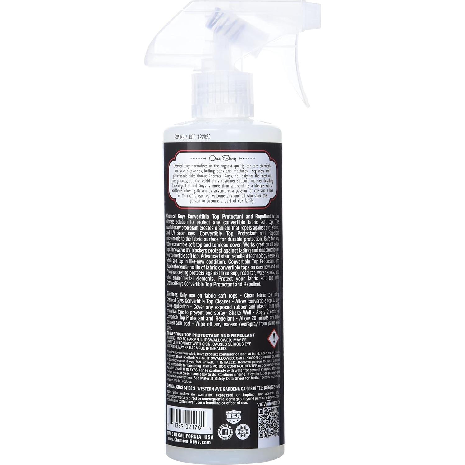 Protectante y Repelente para Techos Convertibles Chemical Guys 473 ml