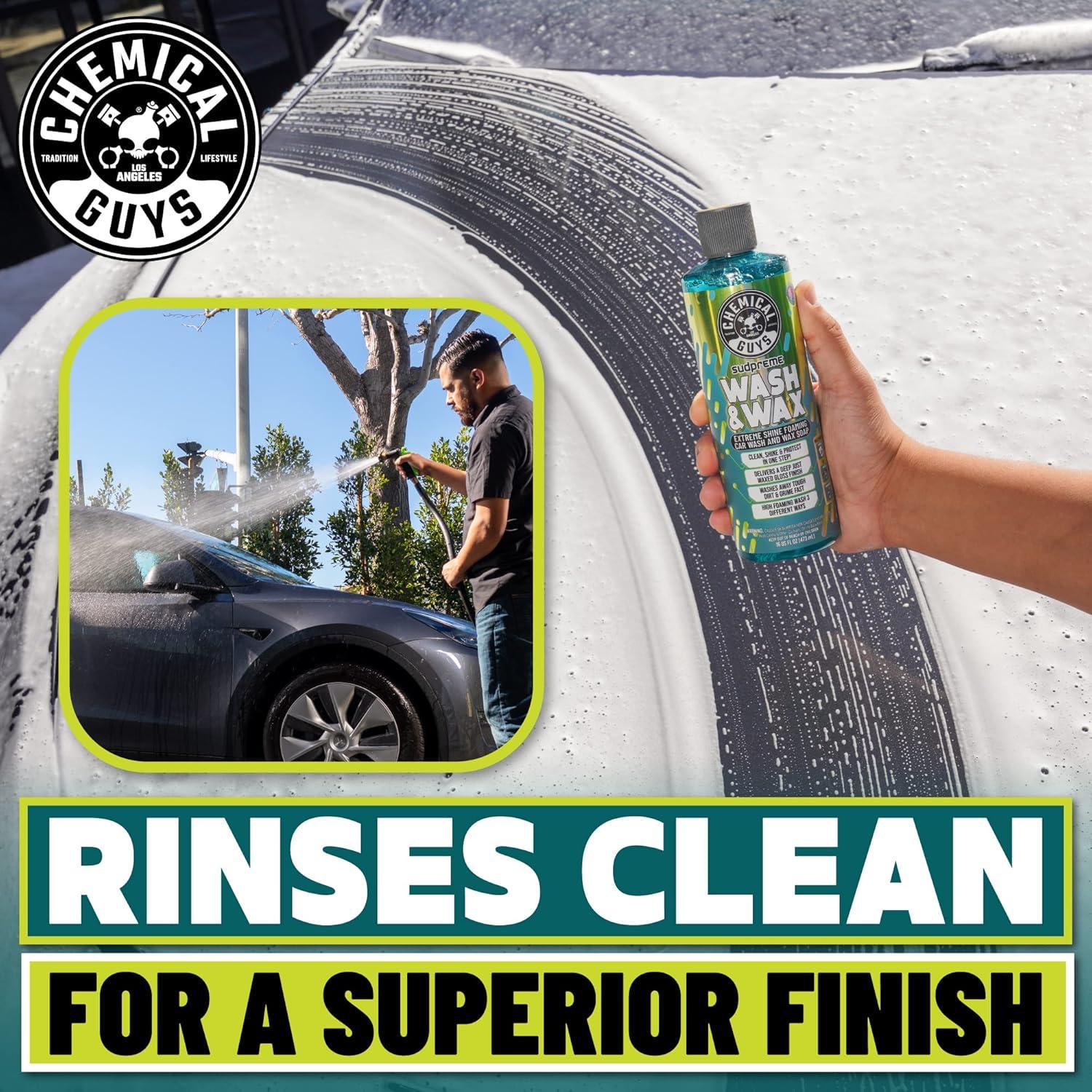 Jabón para Autos Chemical Guys Sudpreme 2 x 473 ml - Alta Espuma y Cera