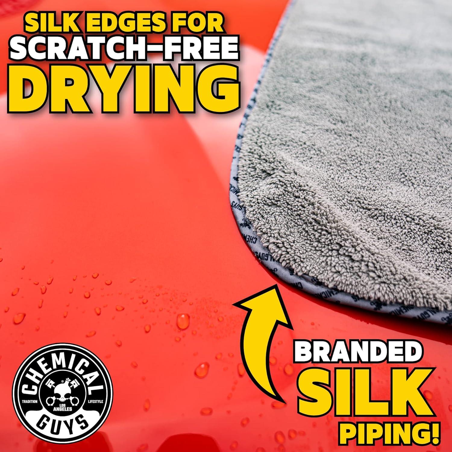 Kit de Lavado Automotriz Chemical Guys: Toalla y Mitón Microfibra