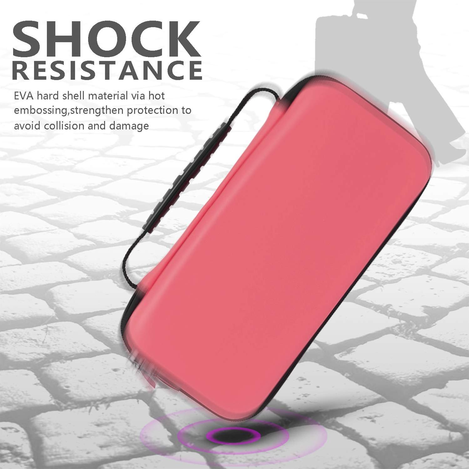 Kit Accesorios Nintendo Switch Lite YUANHOT Coral 4 en 1