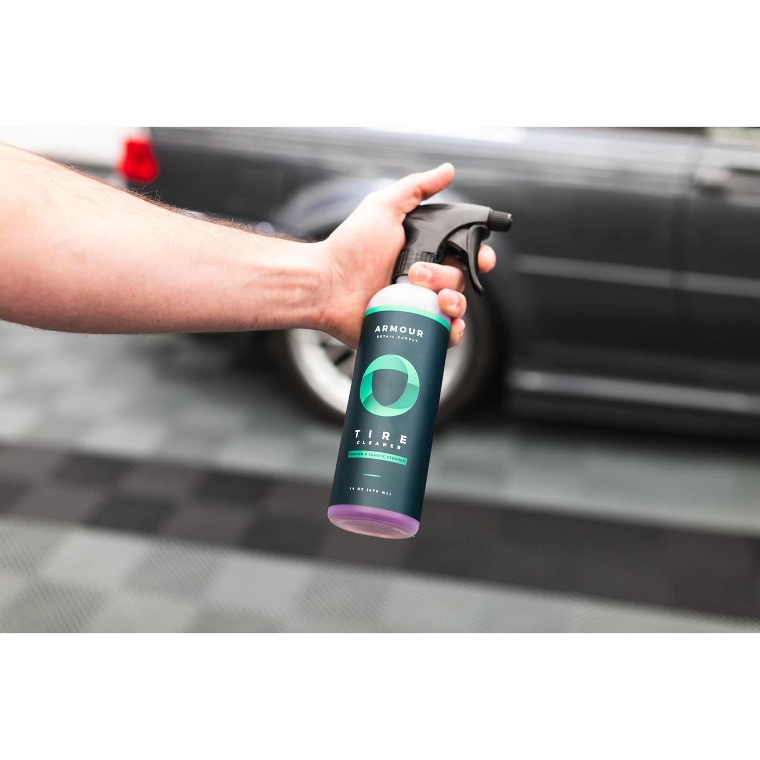 Limpiador de Neumáticos Armour Detail Supply 473ml - Desengrasante Espumoso