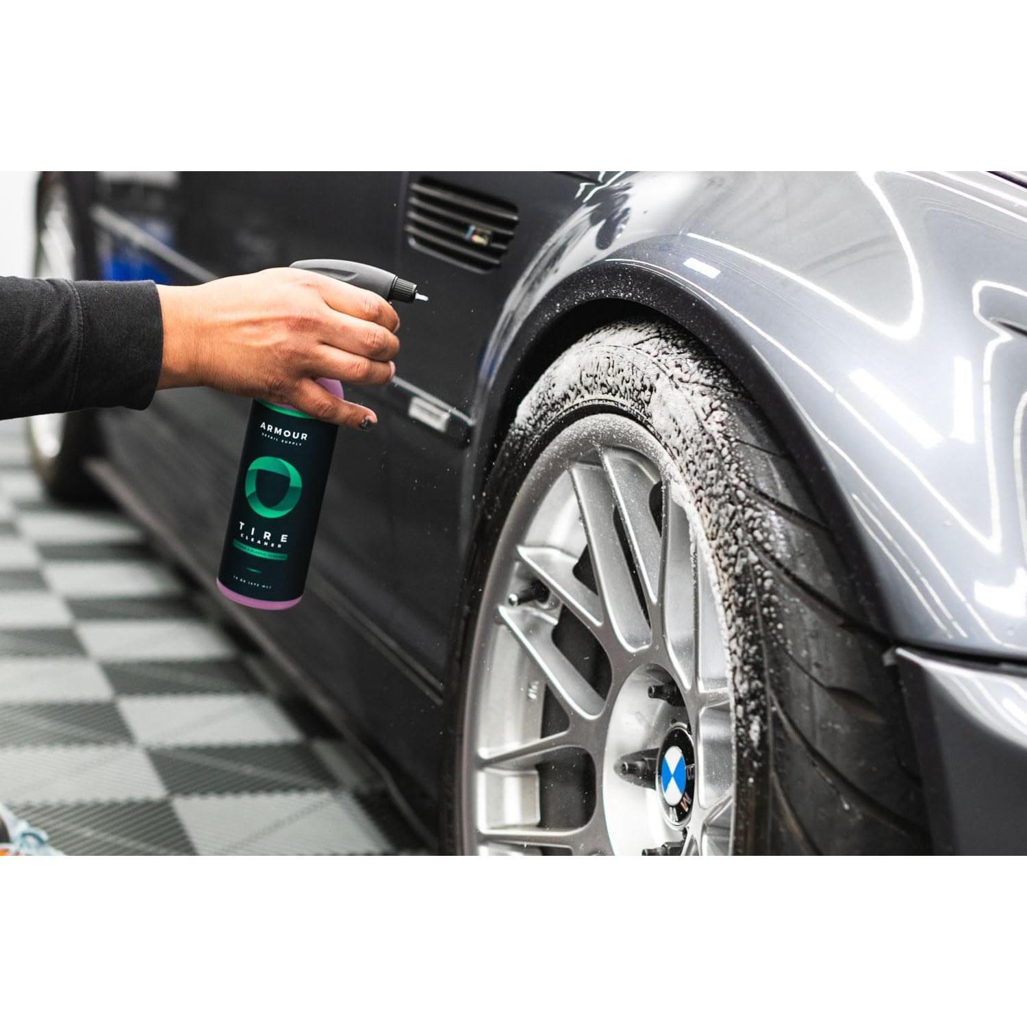 Limpiador de Neumáticos Armour Detail Supply 473ml - Desengrasante Espumoso