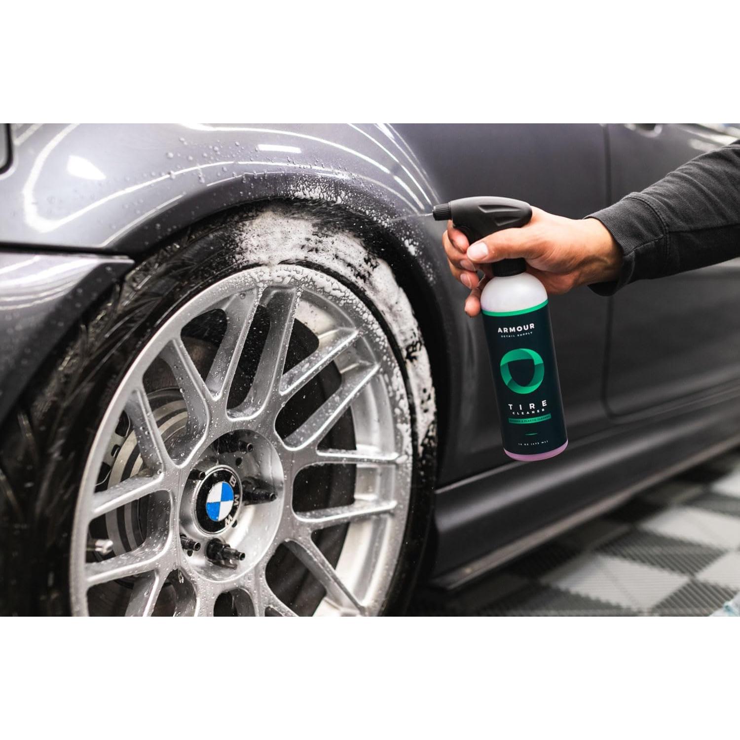 Limpiador de Neumáticos Armour Detail Supply 473ml - Desengrasante Espumoso