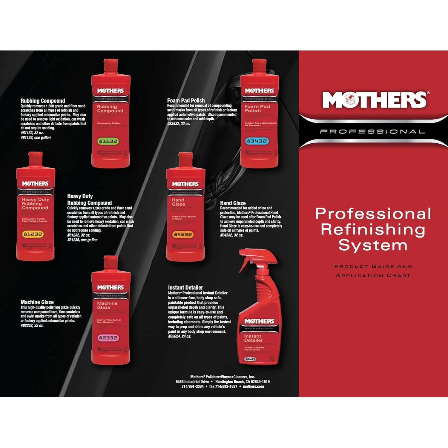 Compuesto de Pulido Profesional Mothers 81132 - 0.95 L