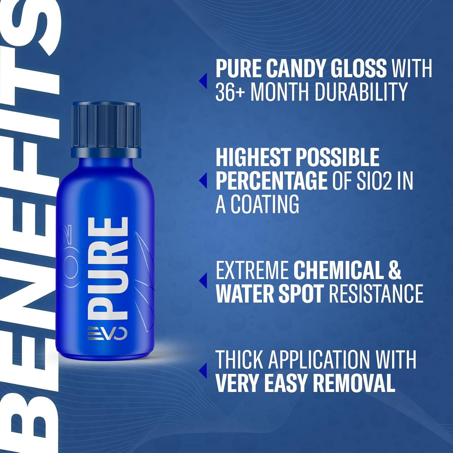 GYEON Q2 PURE EVO Recubrimiento Cerámico 30ml - Brillo Extremo