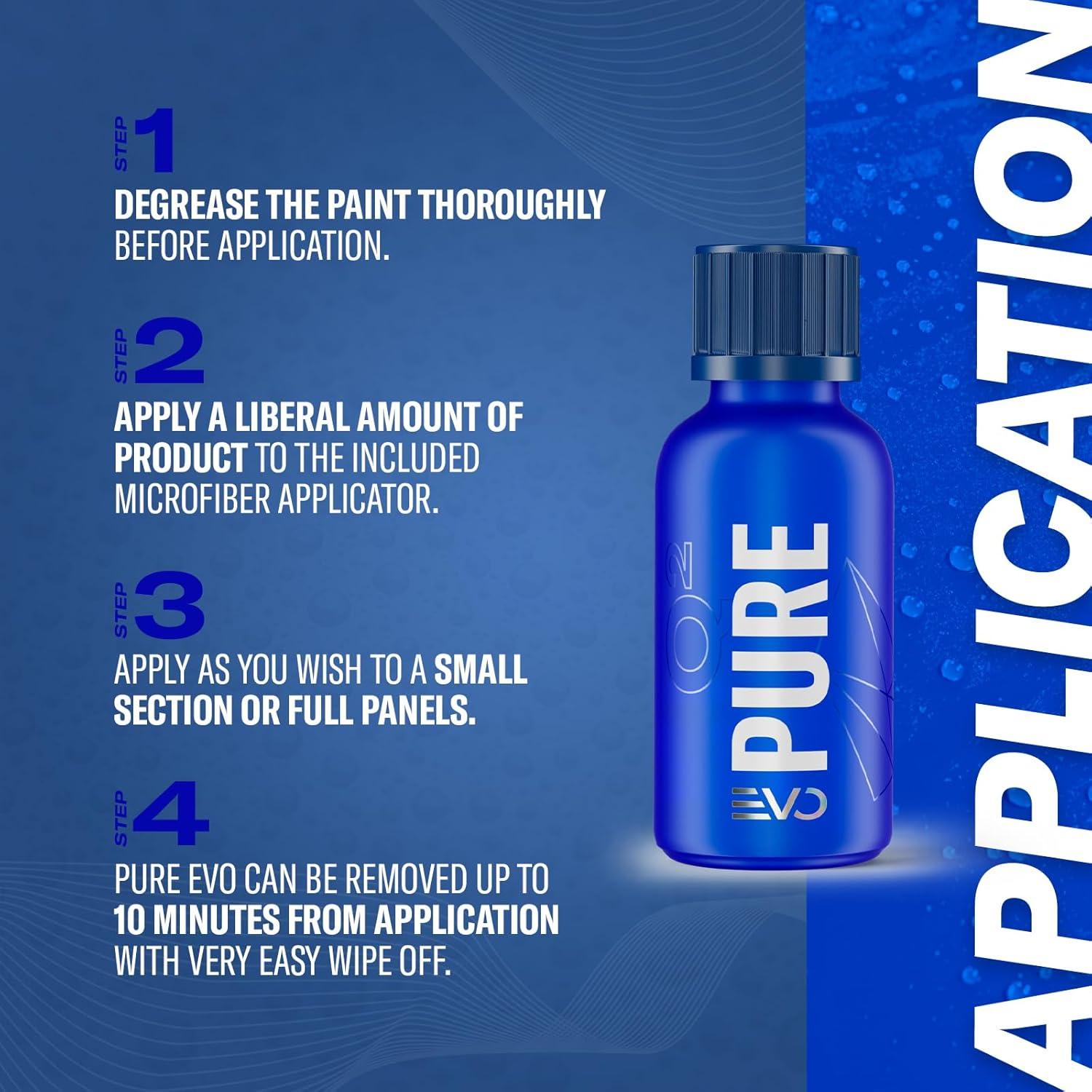 GYEON Q2 PURE EVO Recubrimiento Cerámico 30ml - Brillo Extremo