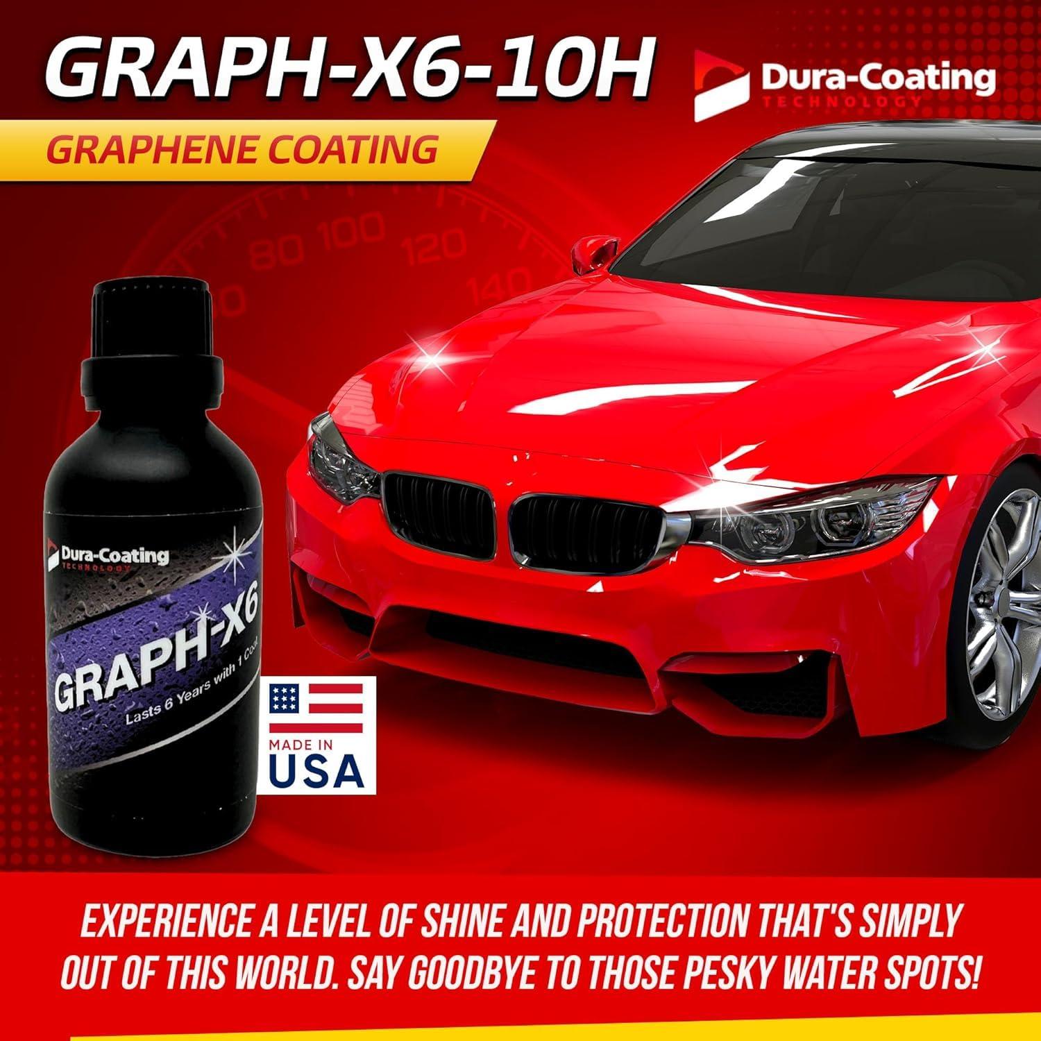 Recubrimiento Nano Cerámico Graph-X6 60ml Dura-Coating