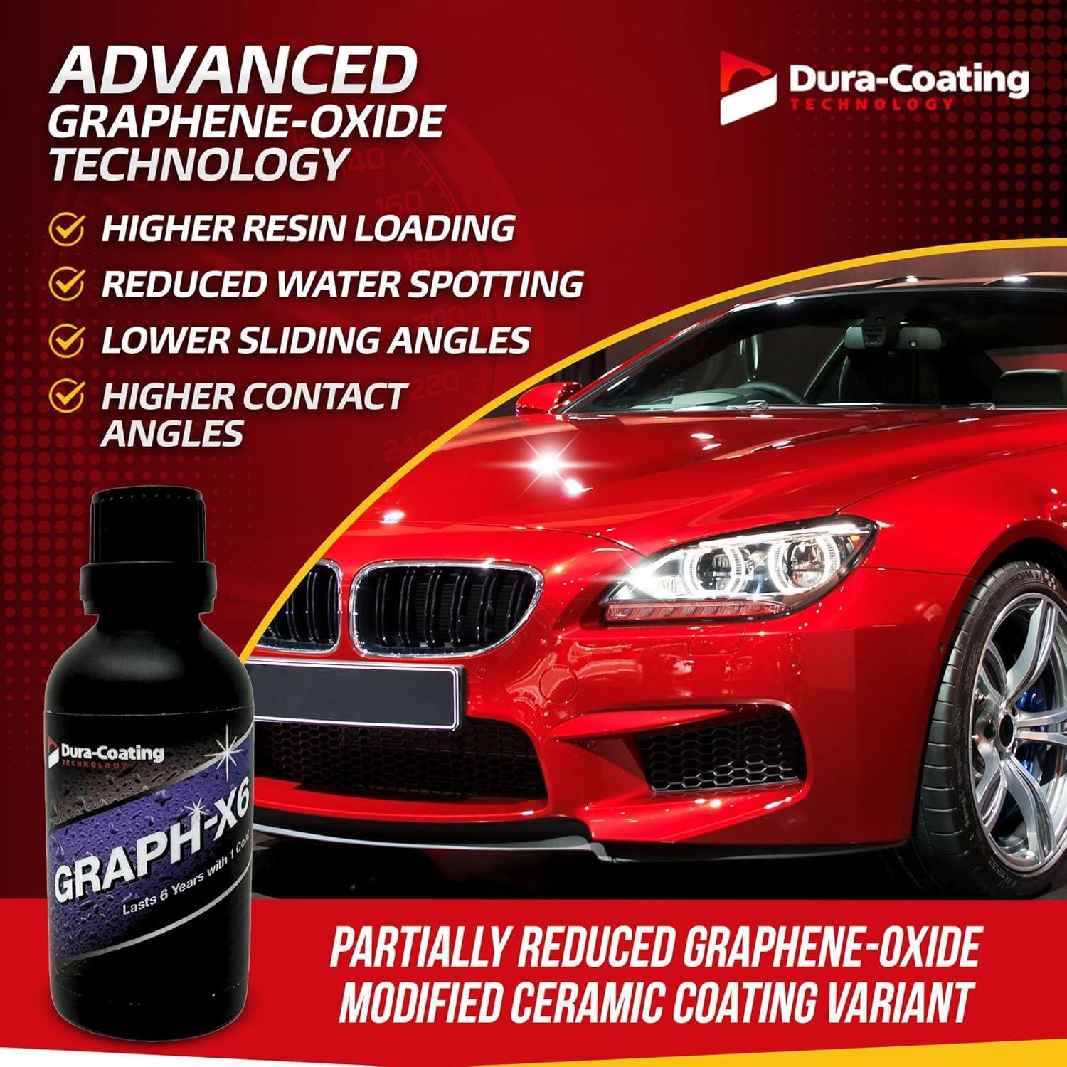 Recubrimiento Nano Cerámico Graph-X6 60ml Dura-Coating