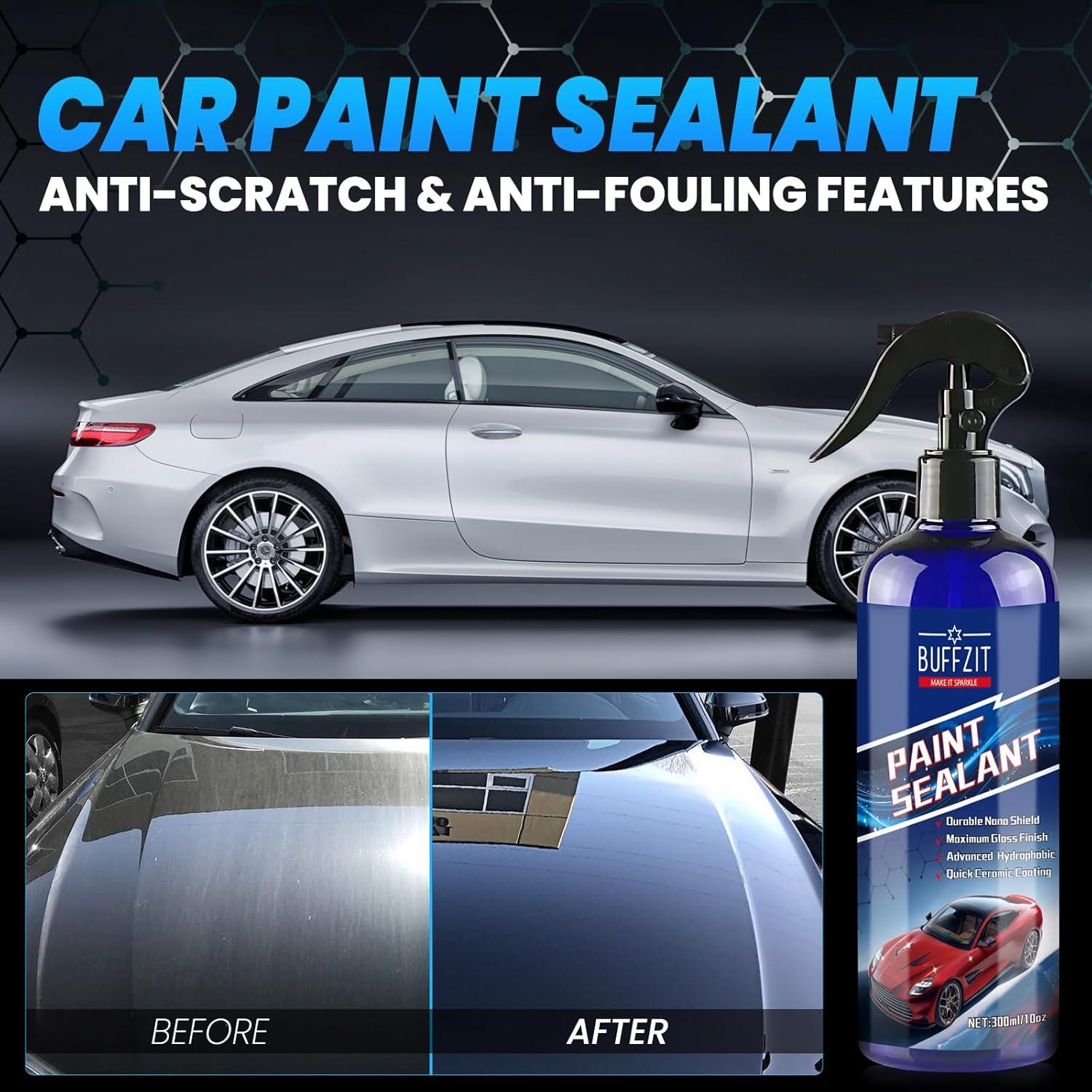 Sellador Cerámico Spray BUFFZIT 300ml Hidrofóbico Brillo Alto