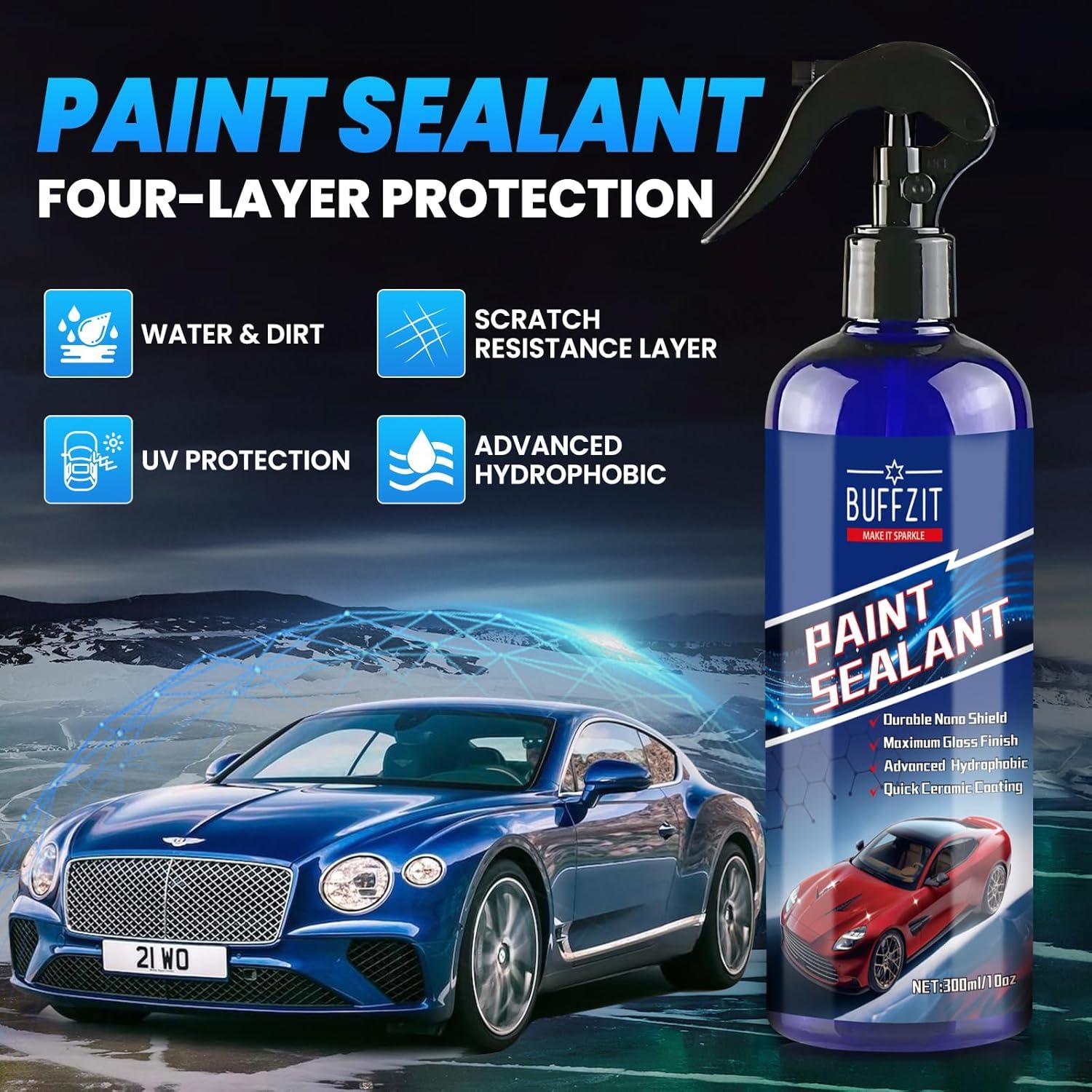 Sellador Cerámico Spray BUFFZIT 300ml Hidrofóbico Brillo Alto