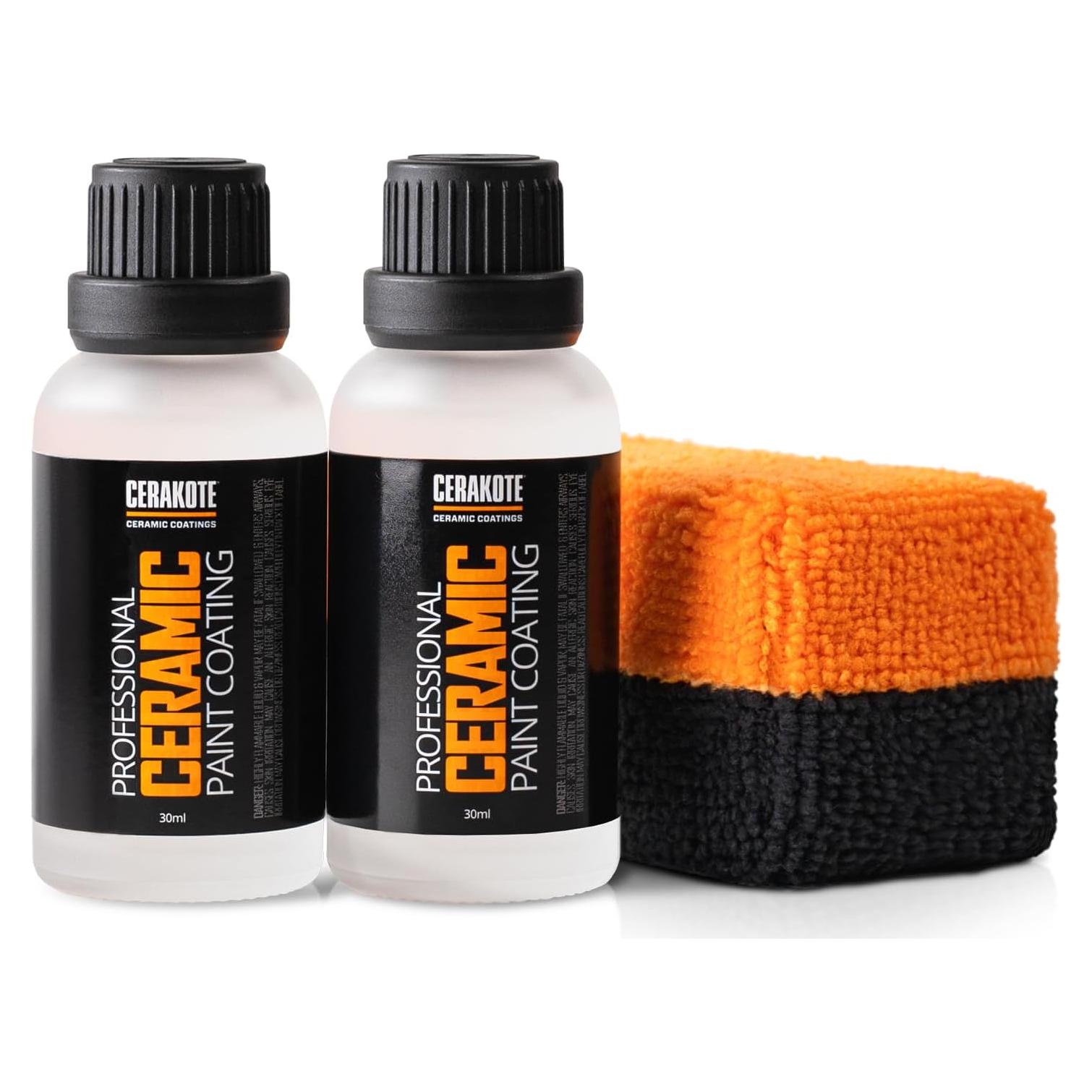 Cerakote Recubrimiento Cerámico Profesional para Autos - Kit 2x30ml