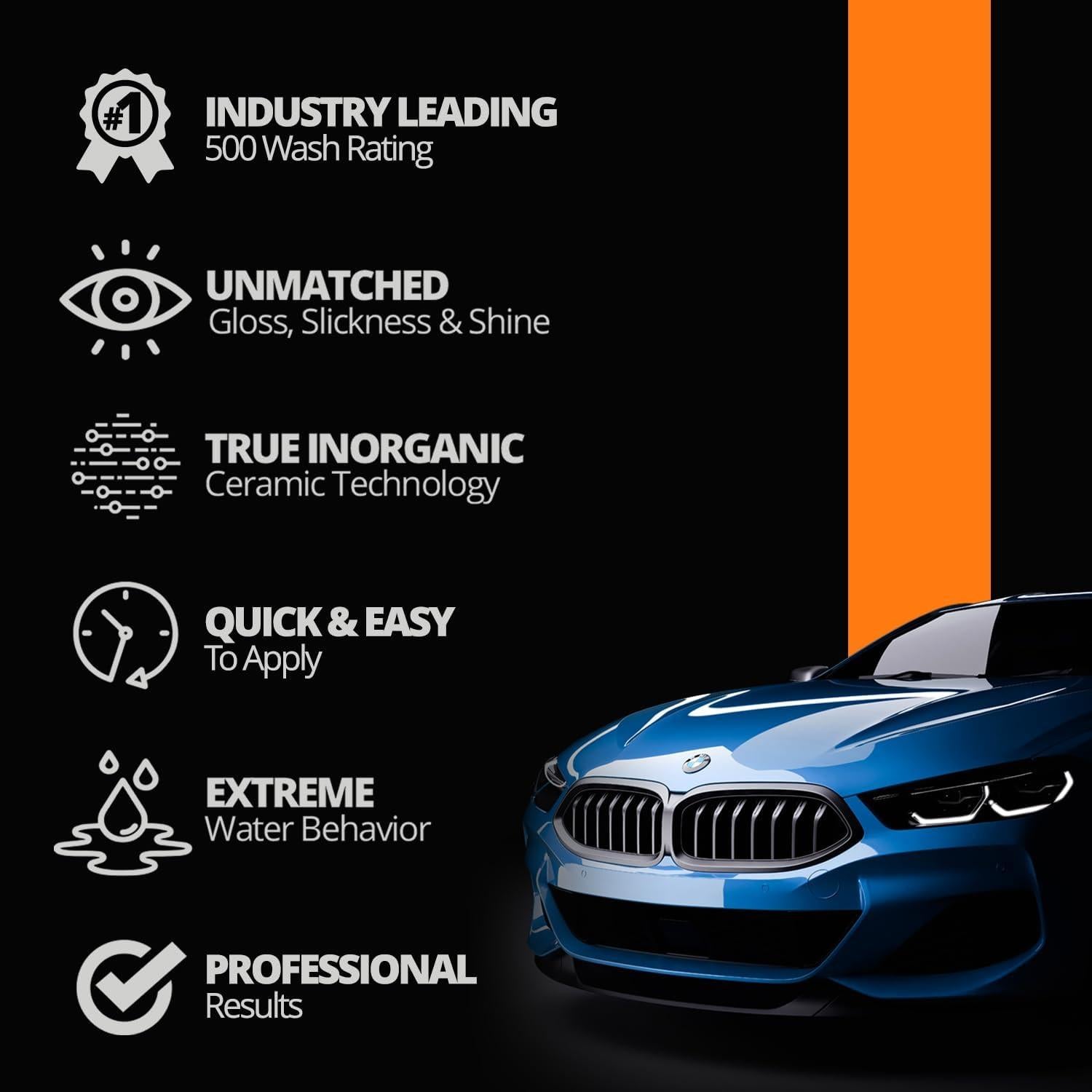 Cerakote Recubrimiento Cerámico Profesional para Autos - Kit 2x30ml