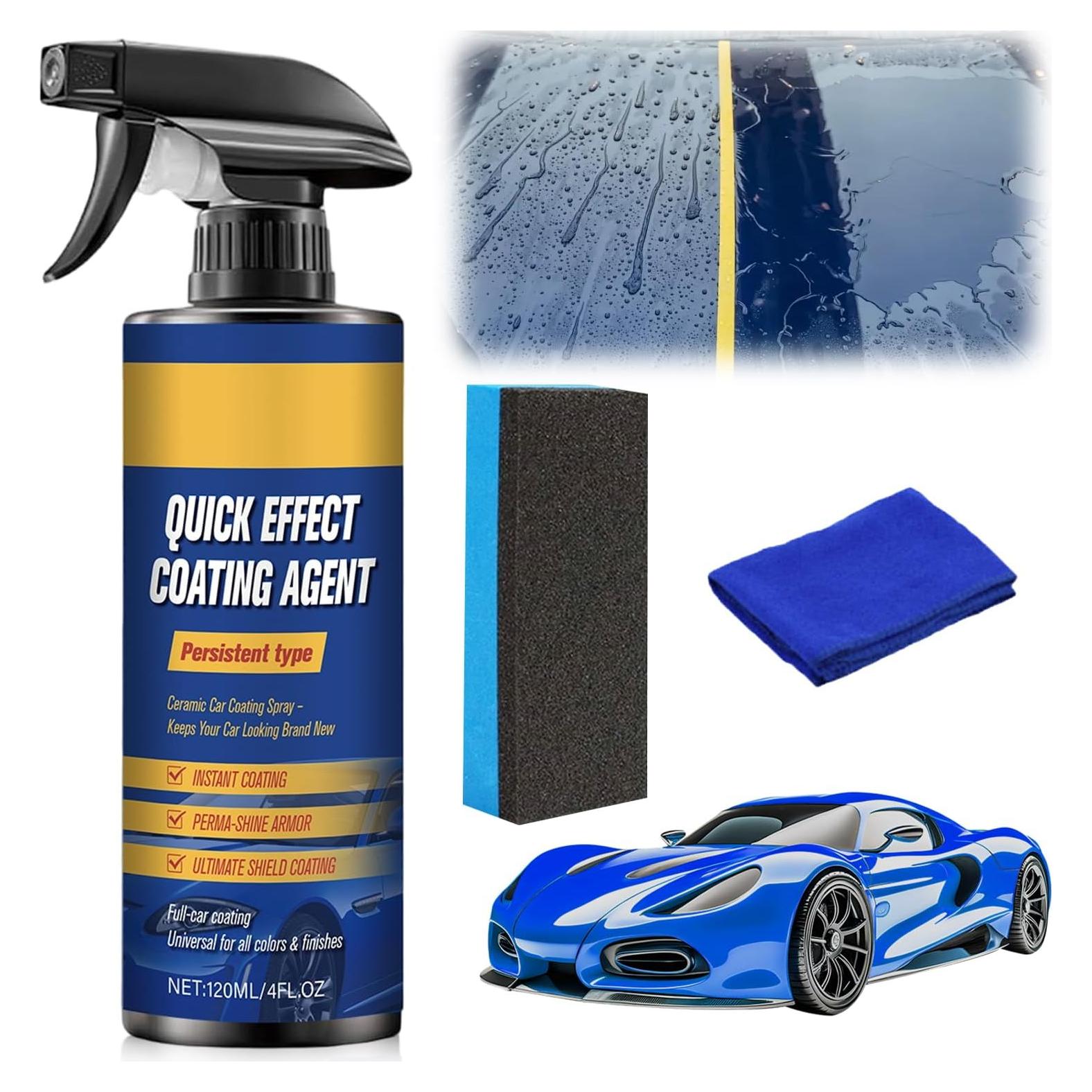 Spray Cerámico de Recubrimiento Rápido para Automóviles 113g