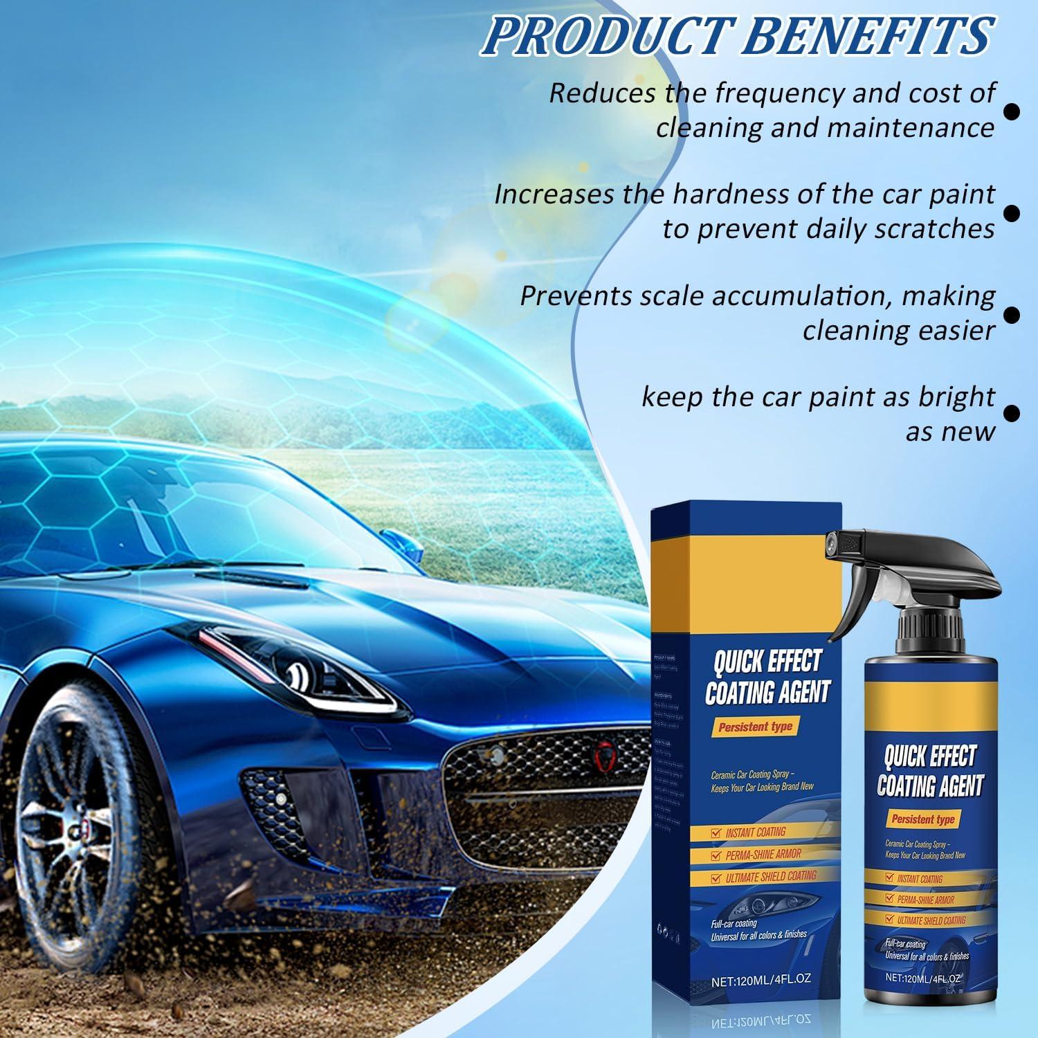 Spray Cerámico de Recubrimiento Rápido para Automóviles 113g