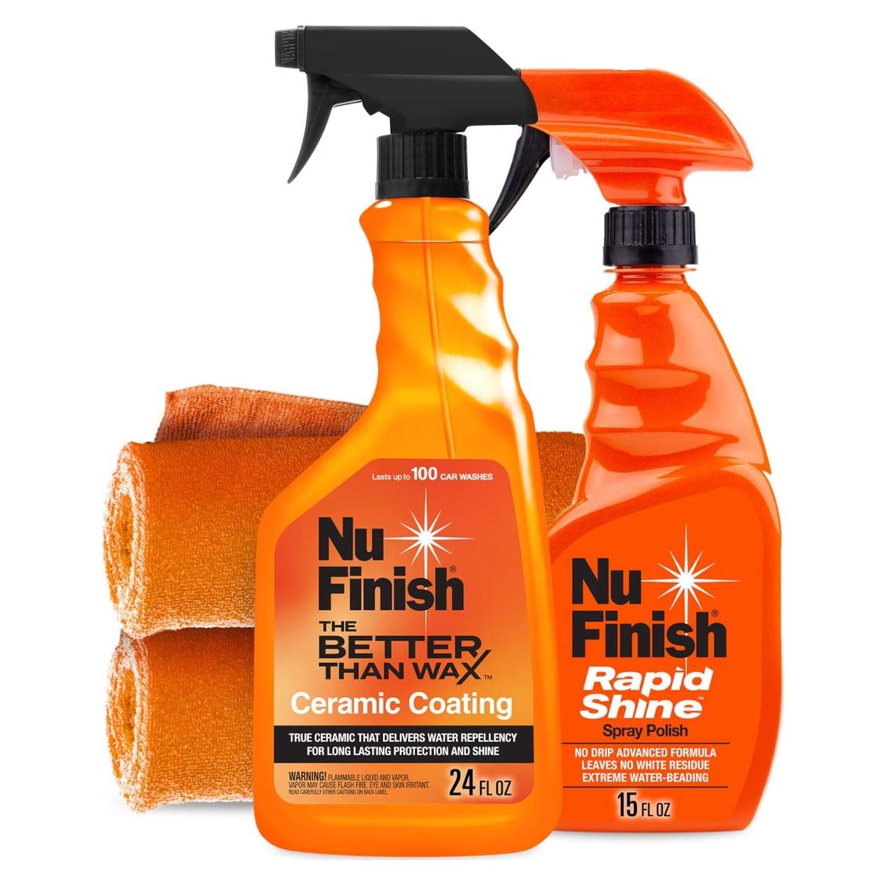 Kit de Protector Cerámico Nu Finish AMZNFCCSKIT - 4 Piezas