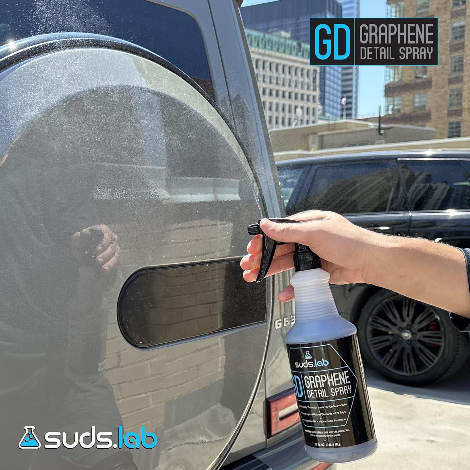 Suds Lab Spray Detallante de Grafeno 0.95L - Brillo Alto UV