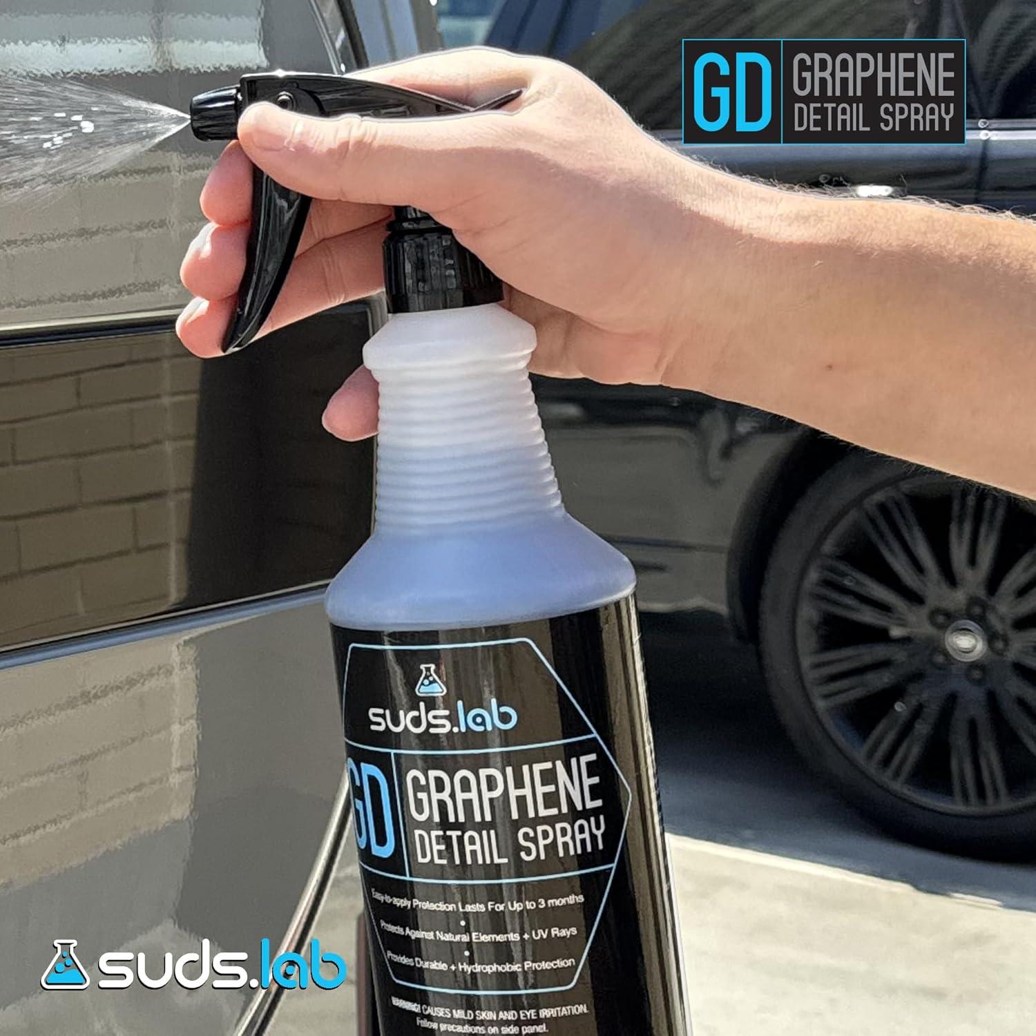 Suds Lab Spray Detallante de Grafeno 0.95L - Brillo Alto UV