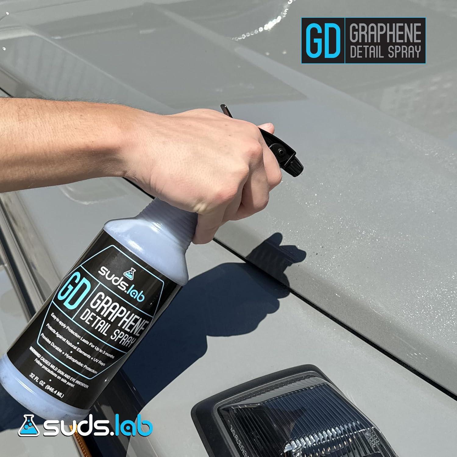 Suds Lab Spray Detallante de Grafeno 0.95L - Brillo Alto UV