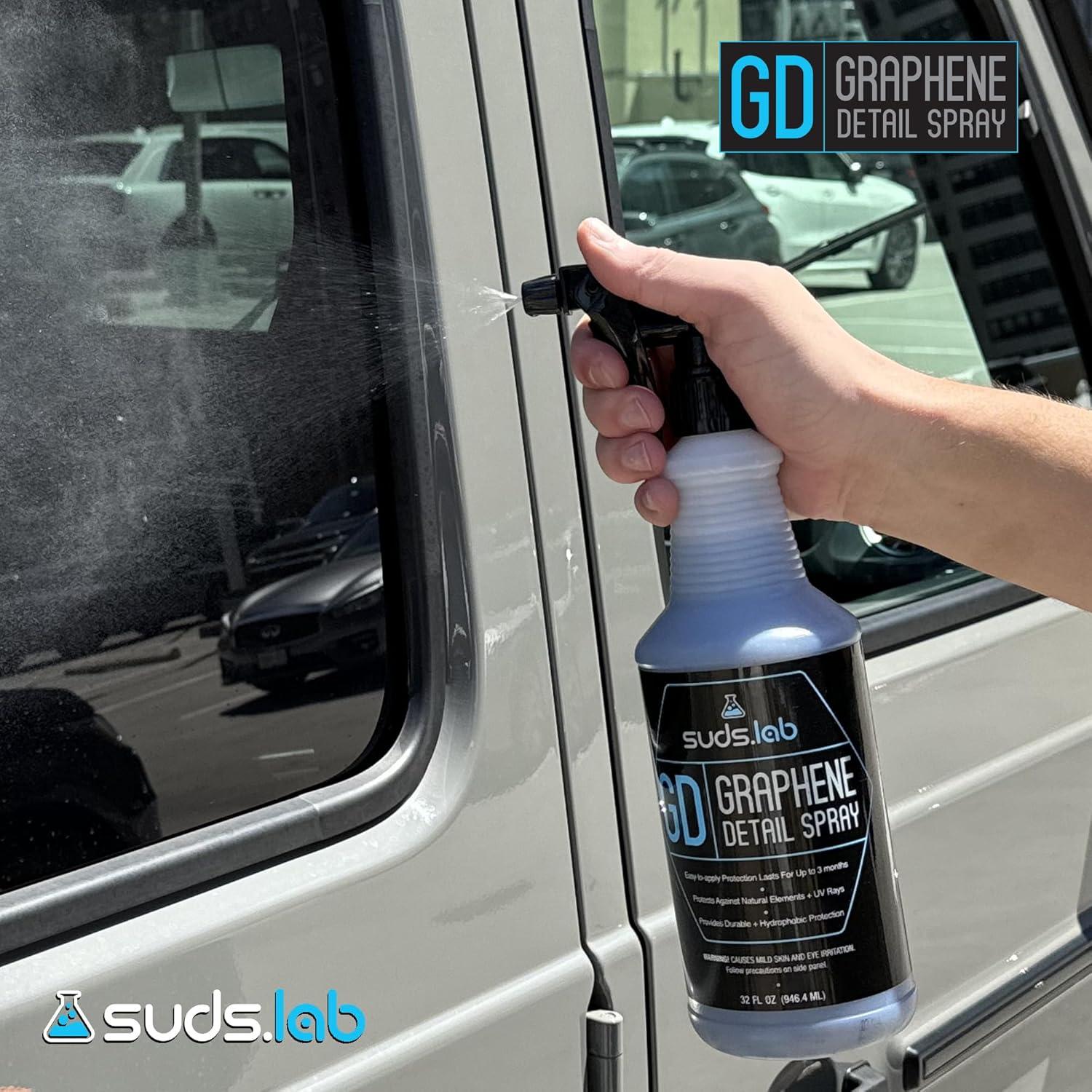 Suds Lab Spray Detallante de Grafeno 0.95L - Brillo Alto UV