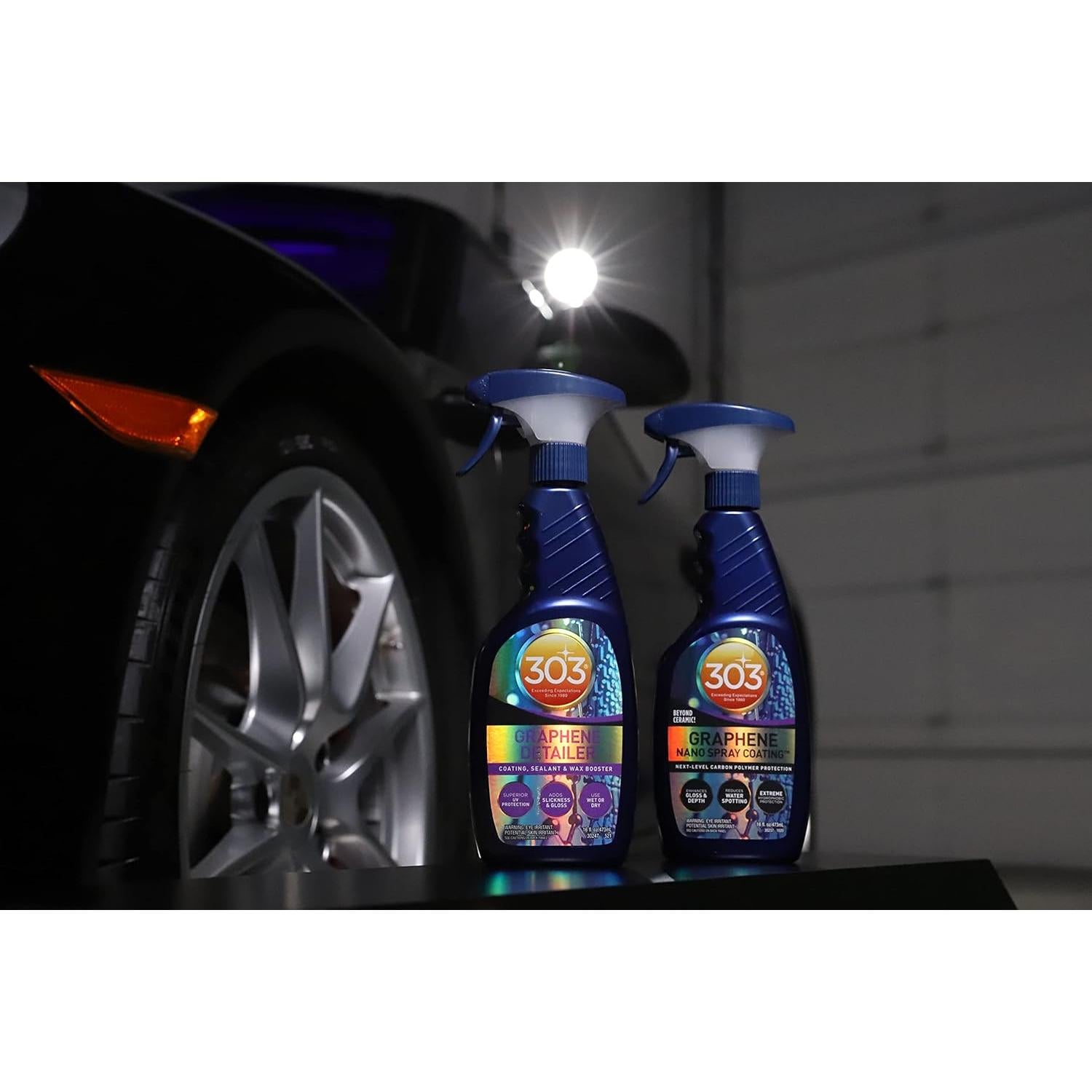 Kit de Detallado de Automóviles 303 - Grafeno Nano y Microfibra