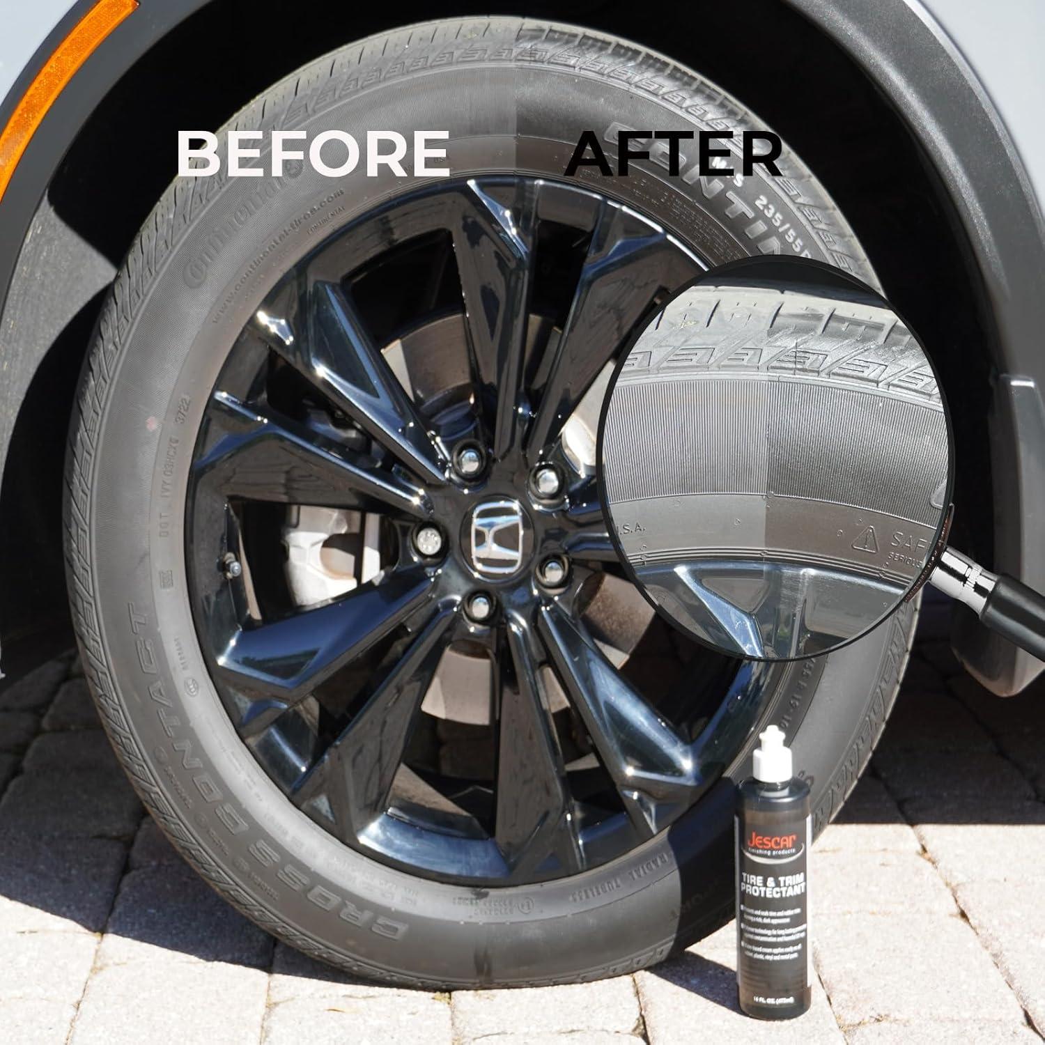 Protector de Neumáticos y Molduras Jescar 0.47L - Protección UV
