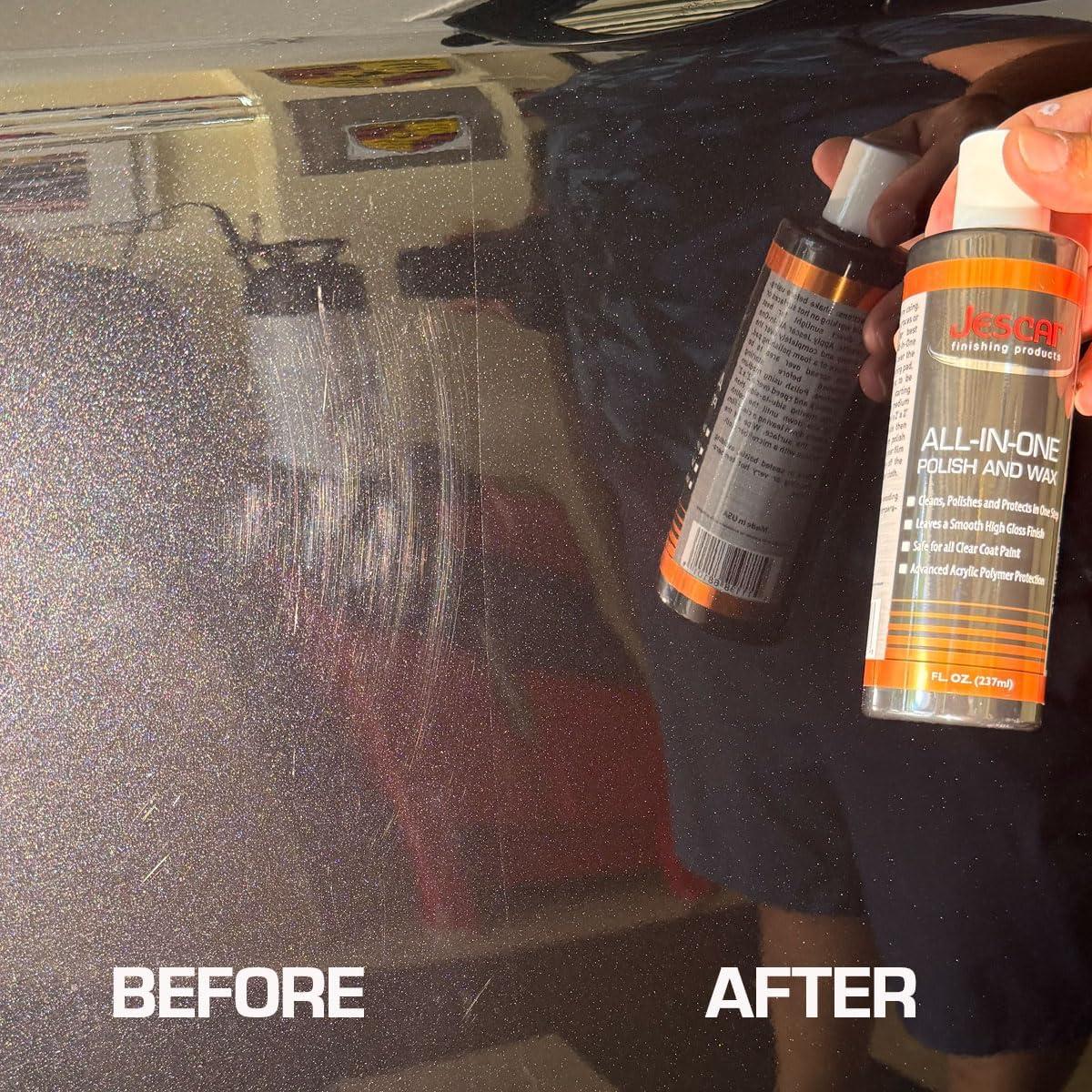 Pulidor y Cera Todo en Uno Jescar 227g - Brillo y Protección