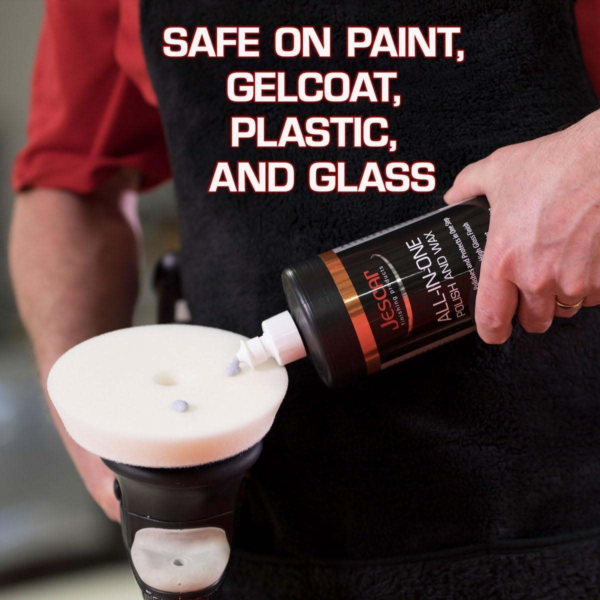 Pulidor y Cera Todo en Uno Jescar 227g - Brillo y Protección