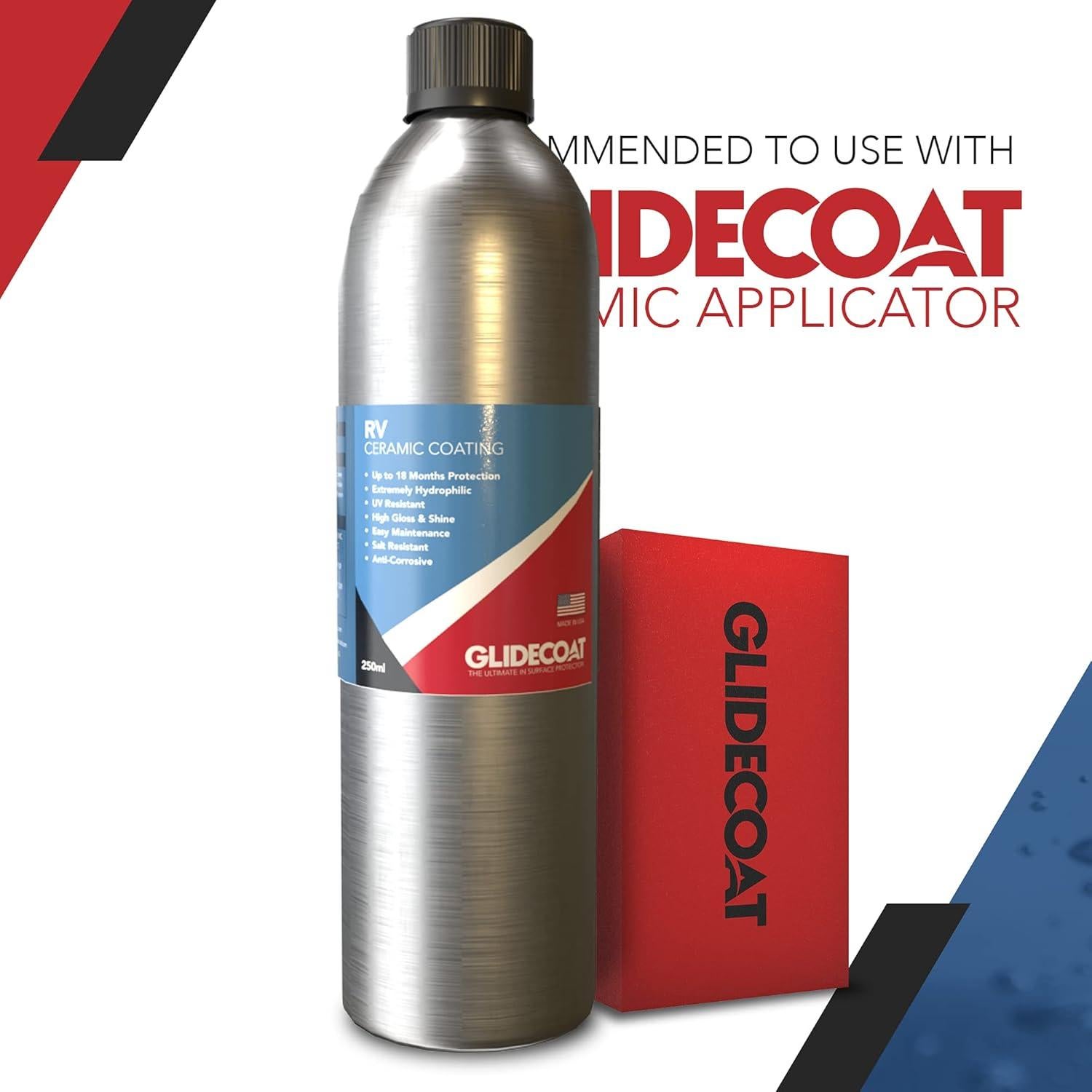 Recubrimiento Cerámico 9H Glidecoat para RVs 250ml - Protección Duradera