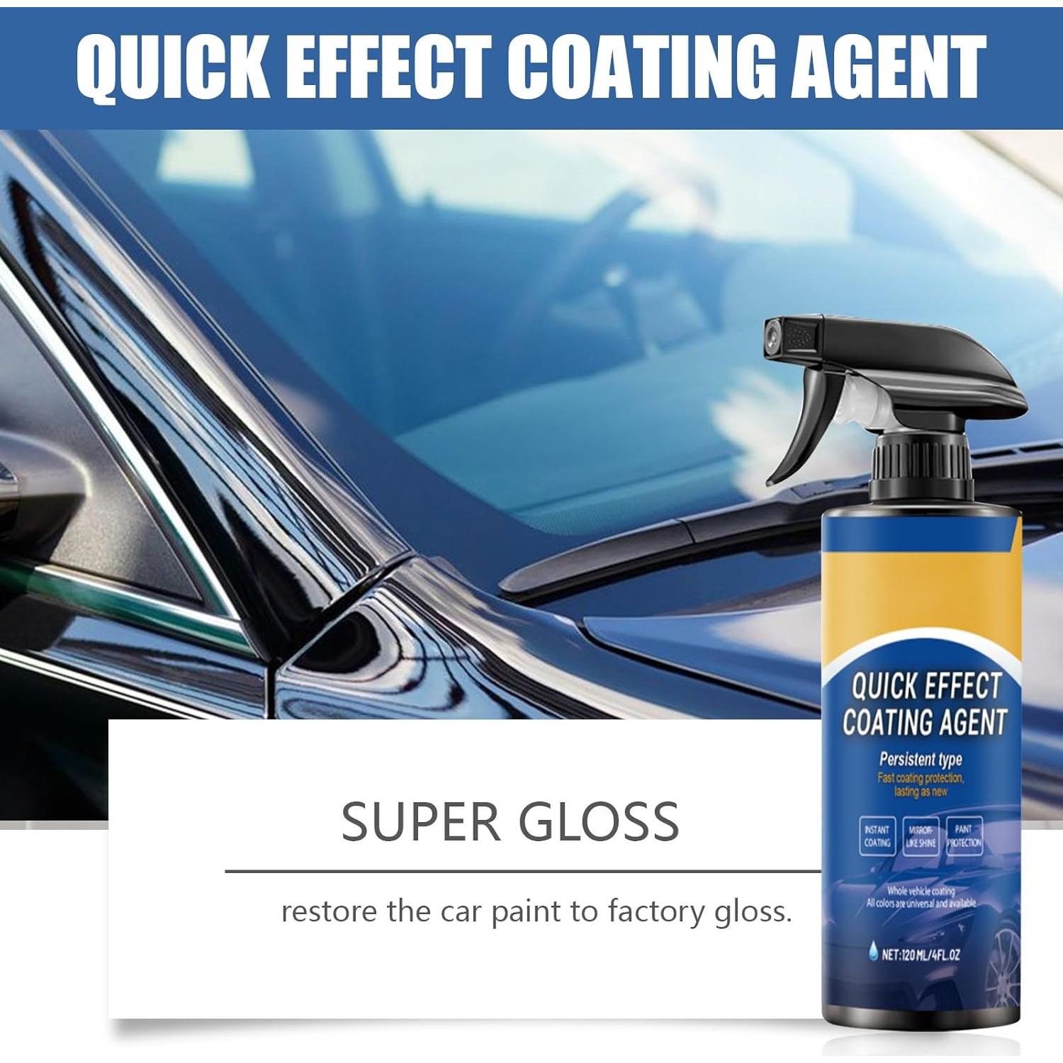 Spray de Cera Cerámica Rápido Genérico 30 ml - 2 Piezas