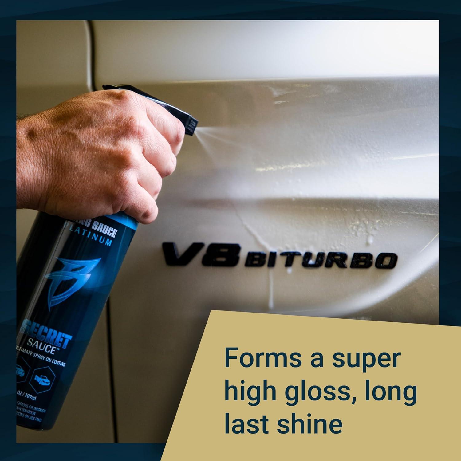 Bling Sauce Platinum - Salsa Secreta Cerámica 0.71L para Autos